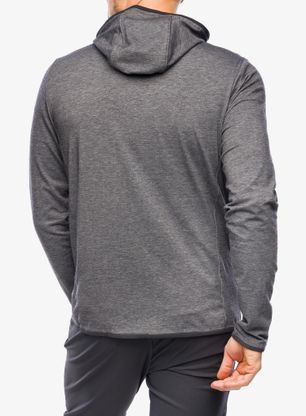Jopica na zadrgo Craghoppers NosiLife Deft Hood Jacket - black pepper marl