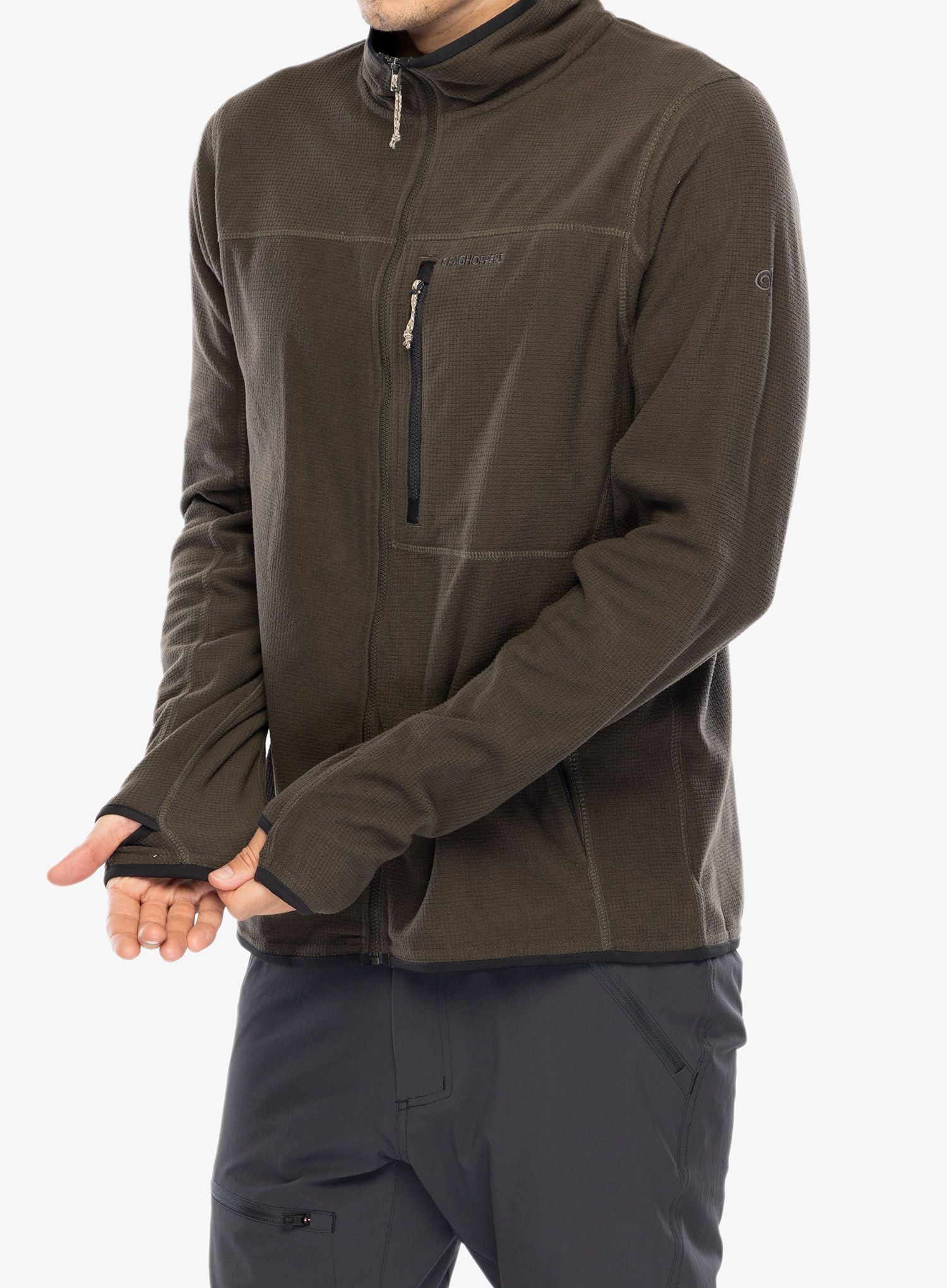 Jopica na zadrgo Craghoppers NosiLife Spry Jacket - woodland green