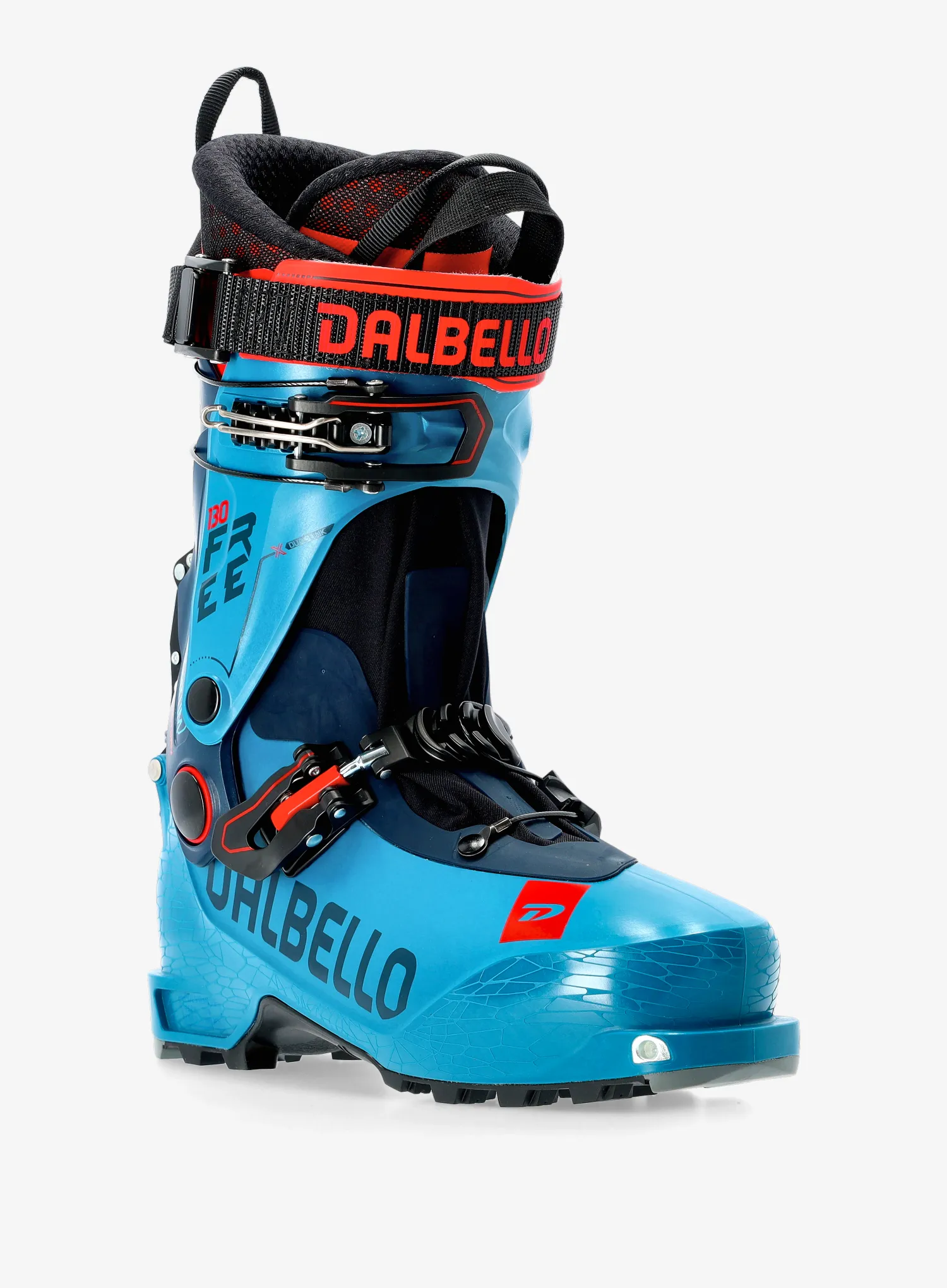 Čevlji za turno smučanje Dalbello Quantum Free Asolo Factory 130 - prussian blue/red