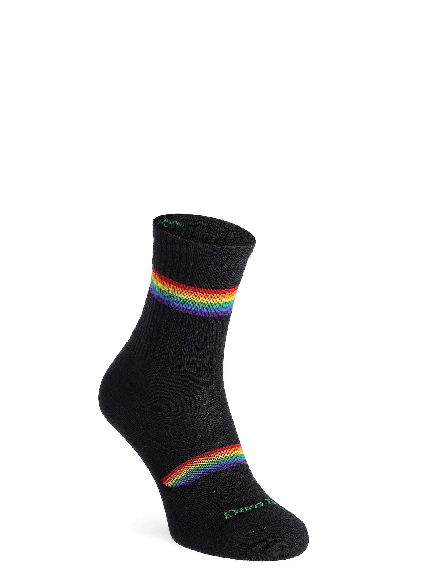 Nogavice Darn Tough Prism Micro Crew Lightweight with Cushion - black