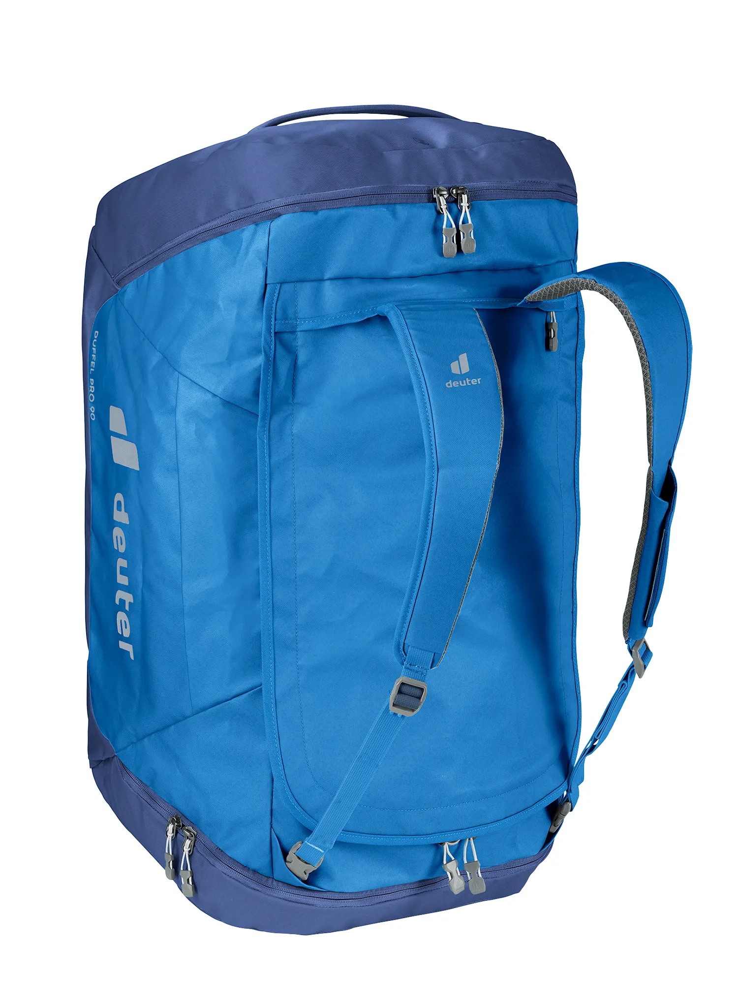 Potovalna torba Deuter Duffel Pro 90 - neptune/night blue