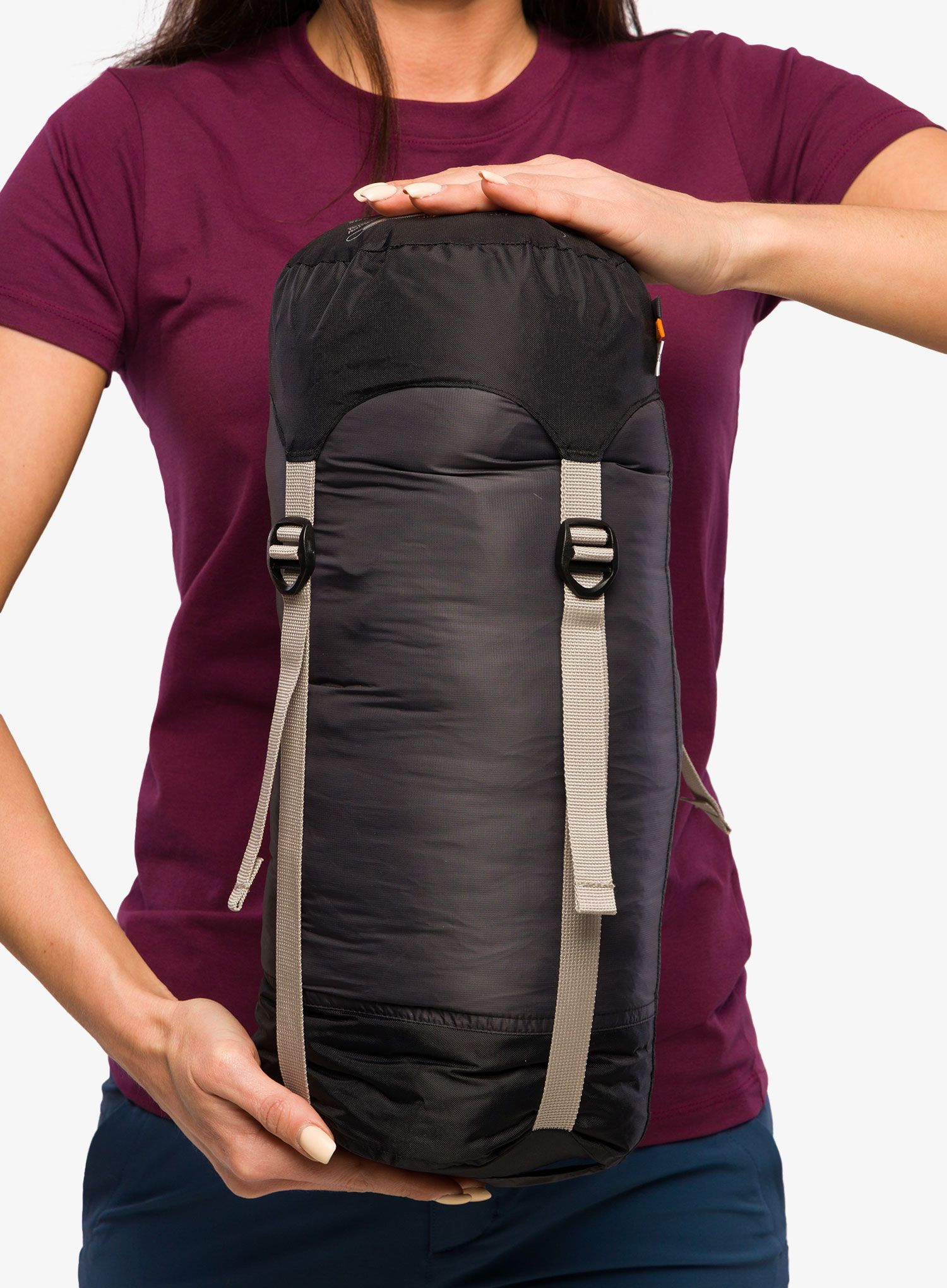Ženska spalna vreča Deuter Exosphere 0° SL (175 cm) - graphite/mango