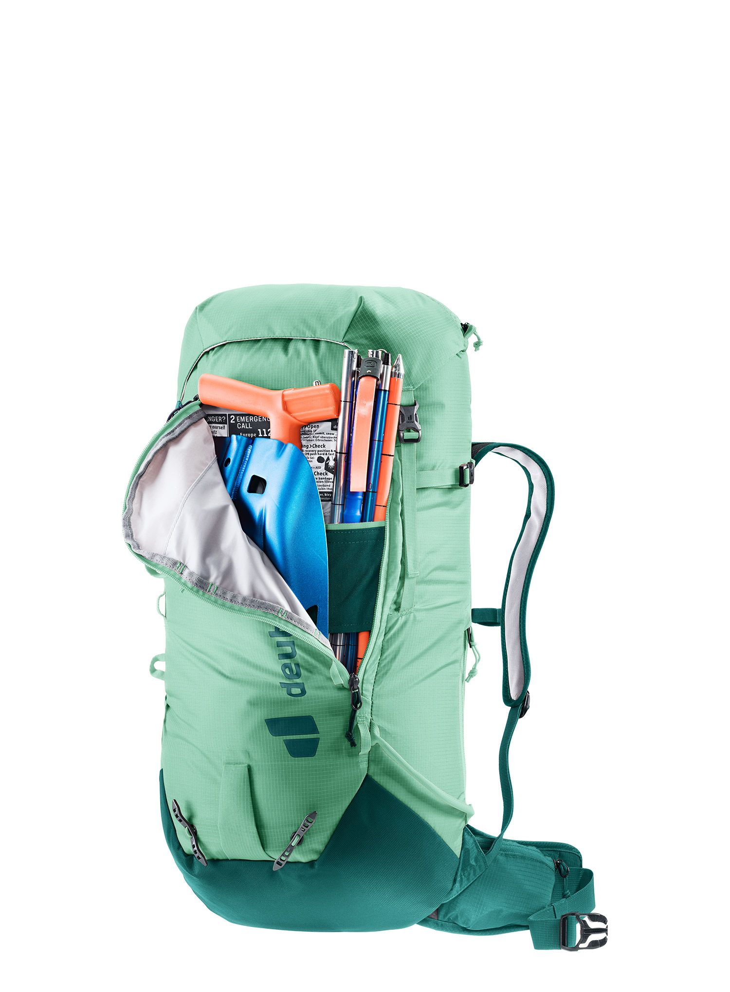 Ženski nahrbtnik Deuter Freescape Lite 24 SL - spearmint/deep sea