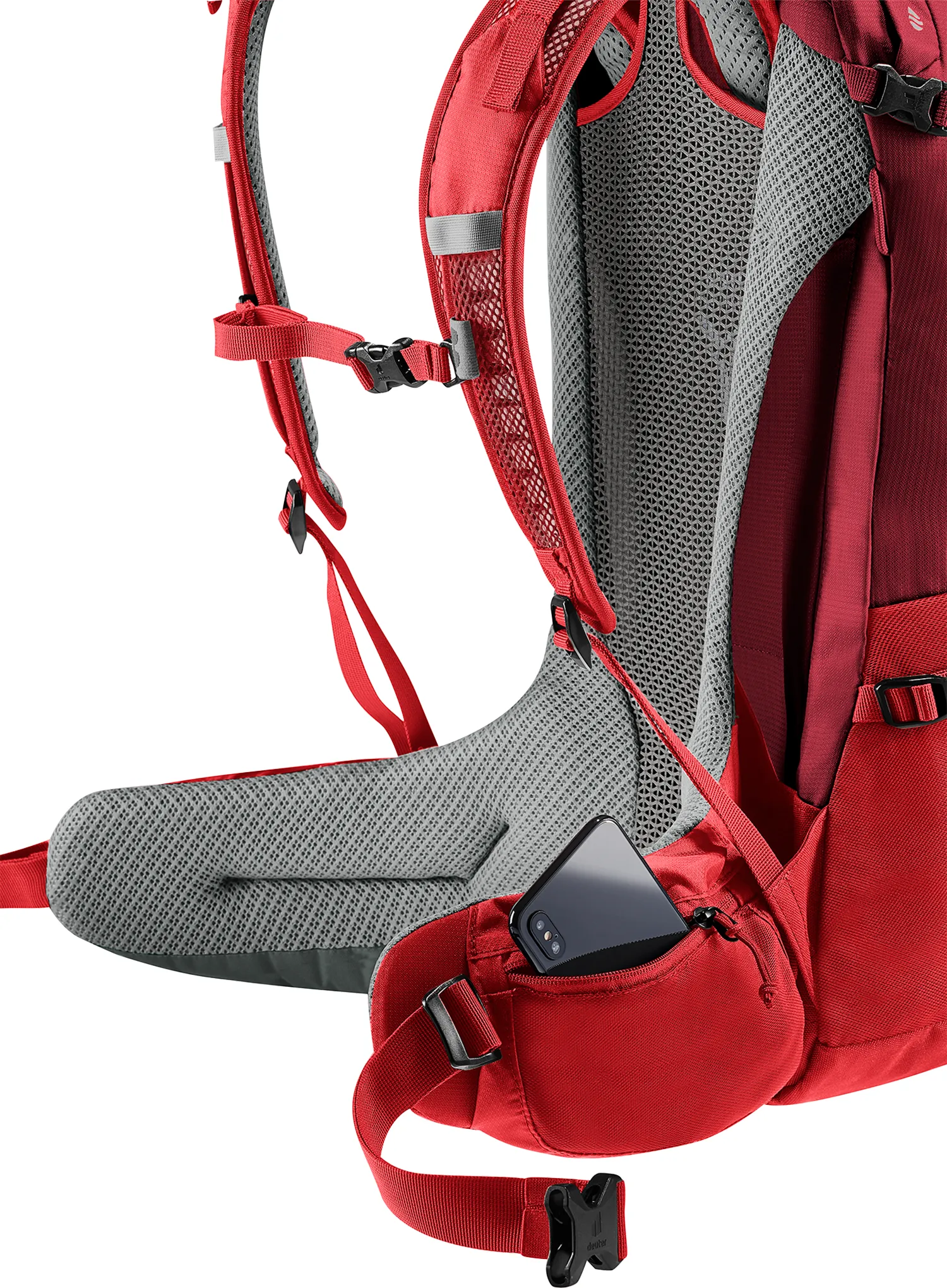 Nahrbtnik z distančno mrežico Deuter Futura 27 - masala/cherry