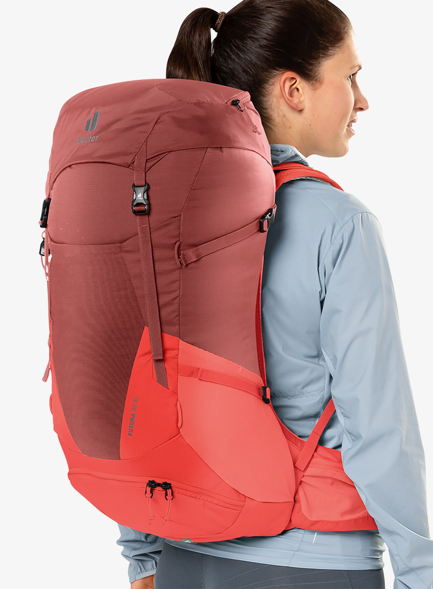 Ženski nahrbtnik Deuter Futura 30 SL - caspia/currant