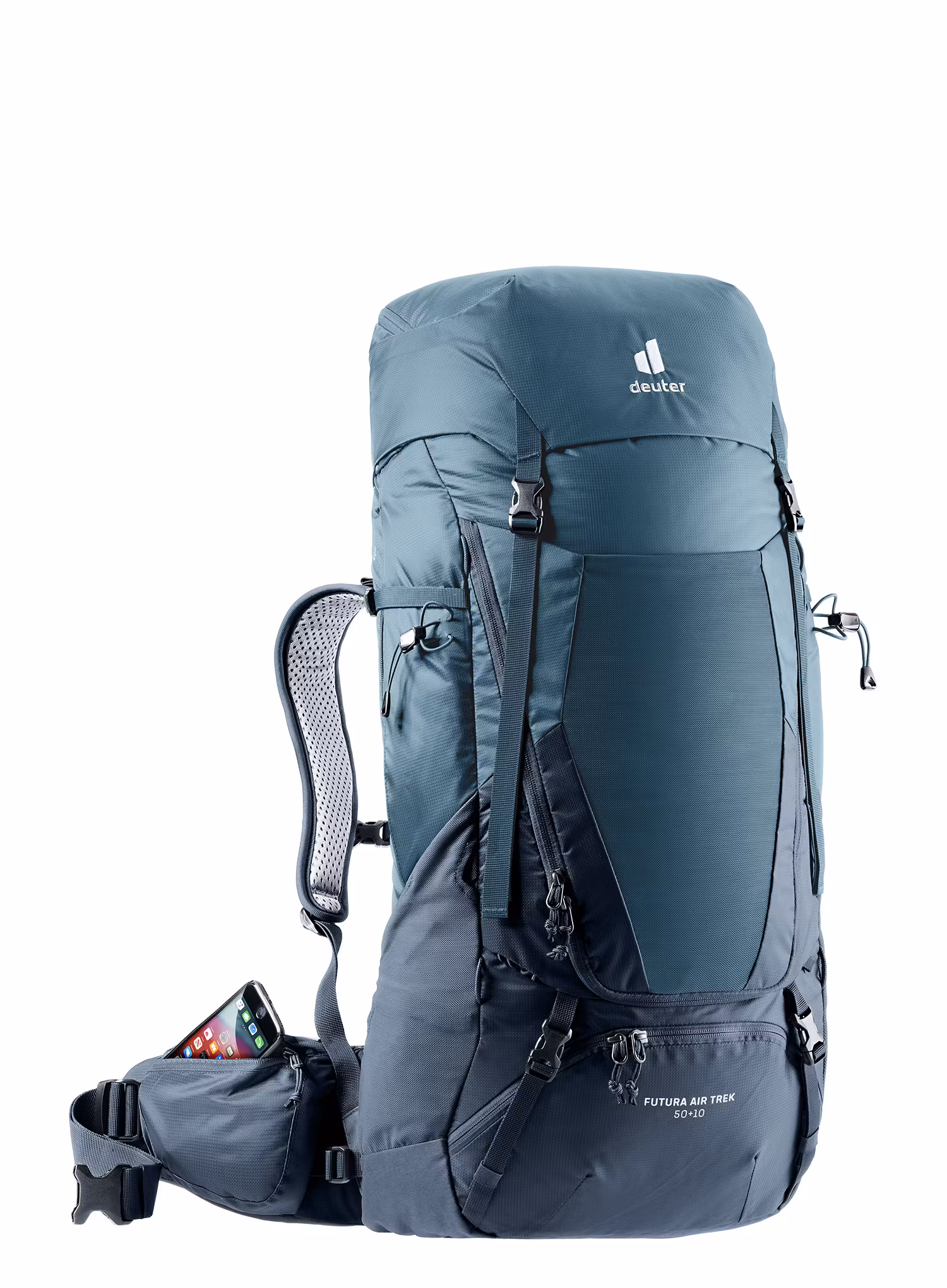 Pohodniški nahrbtnik Deuter Futura Air Trek 50 + 10 - atlantic/ink