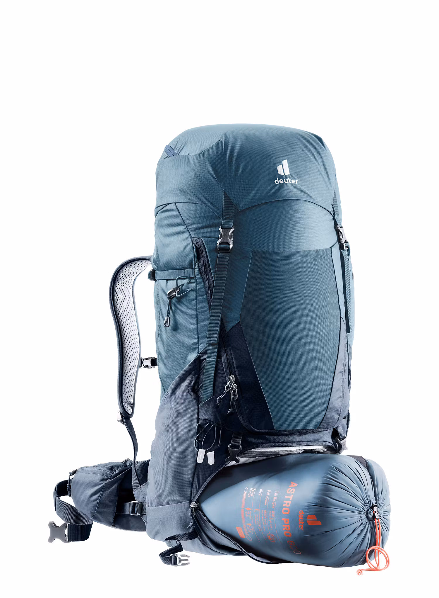 Pohodniški nahrbtnik Deuter Futura Air Trek 50 + 10 - atlantic/ink