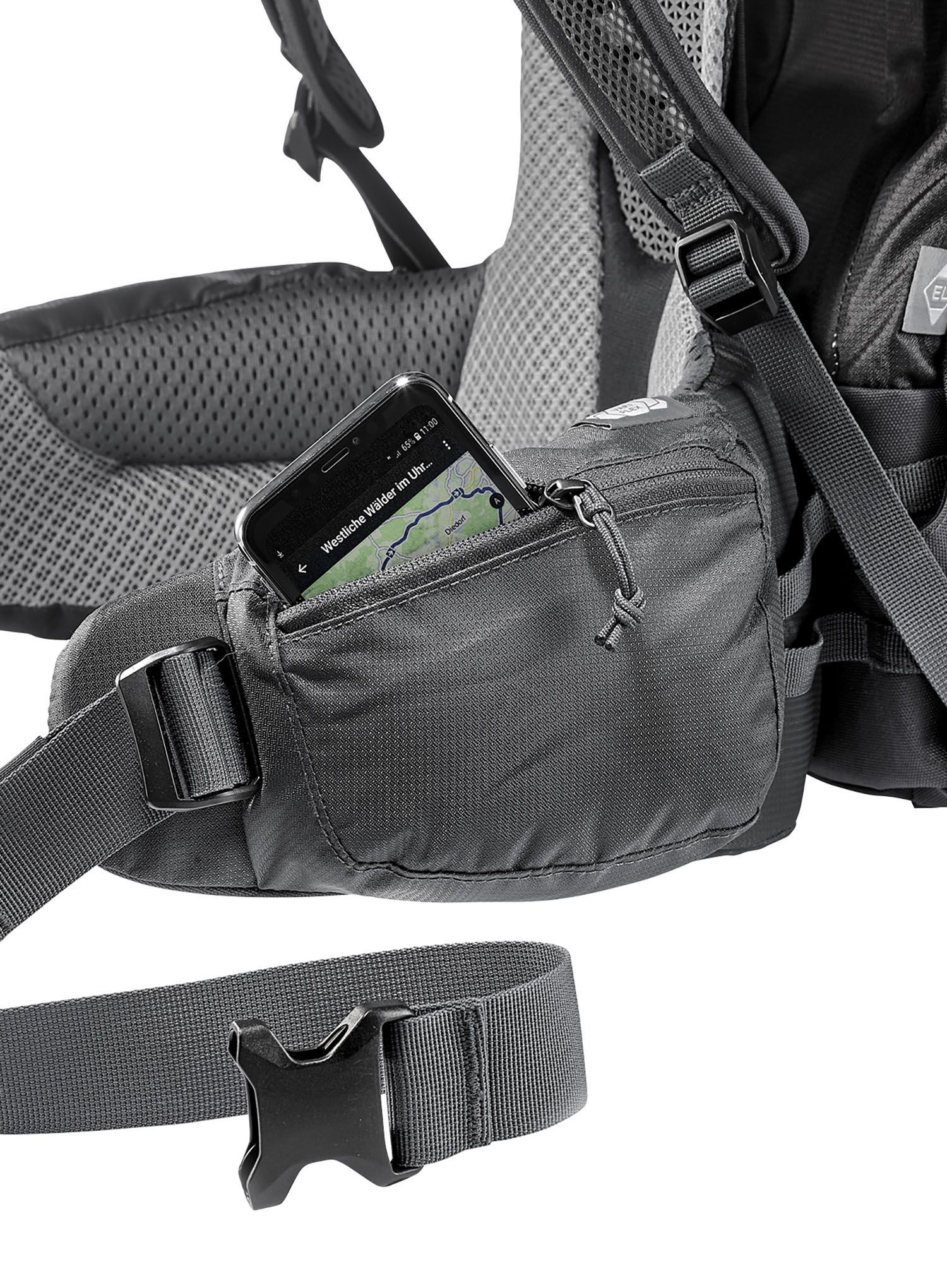 Pohodniški nahrbtnik Deuter Futura Pro 42 EL - black/graphite