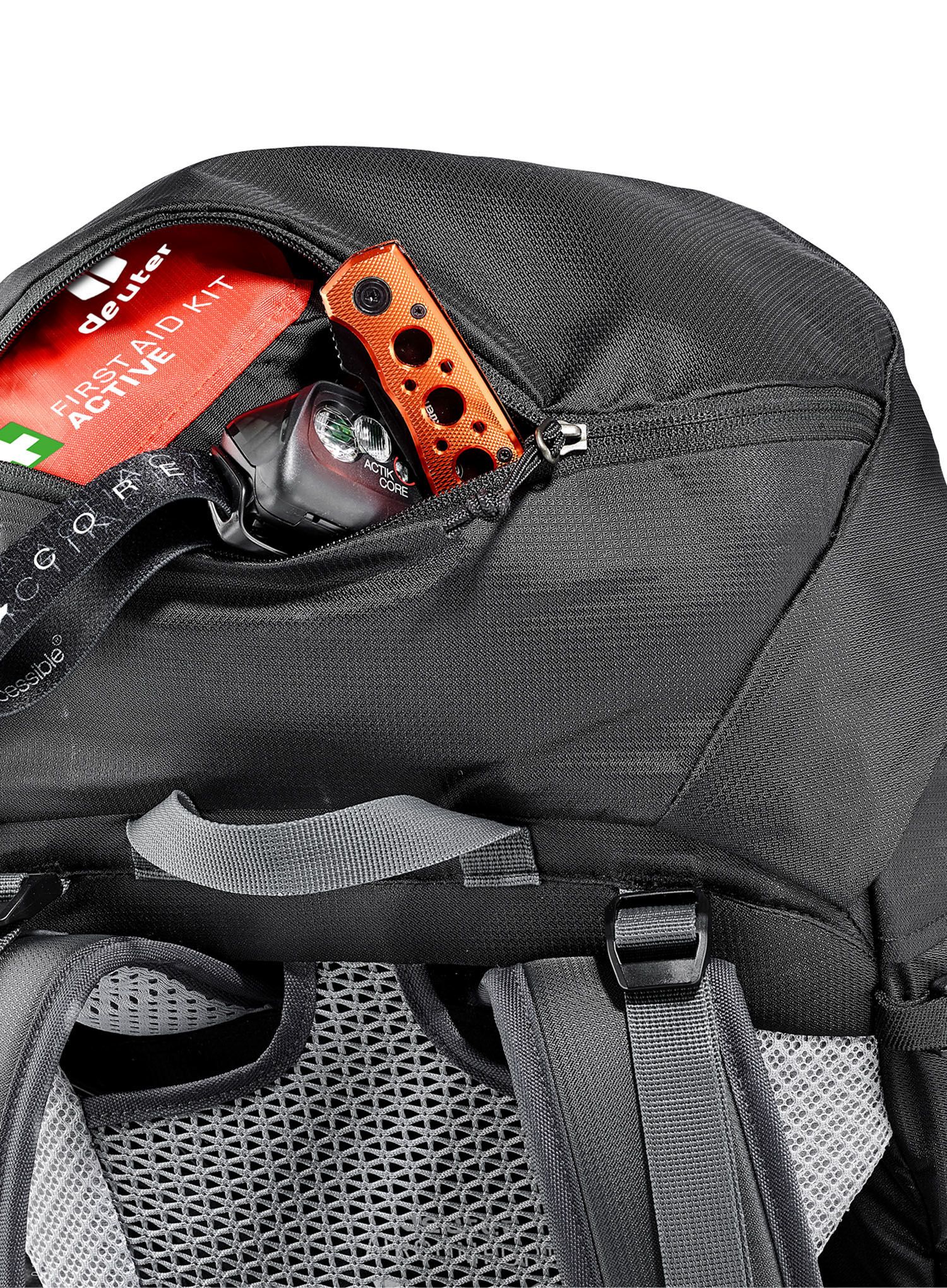 Pohodniški nahrbtnik Deuter Futura Pro 42 EL - black/graphite