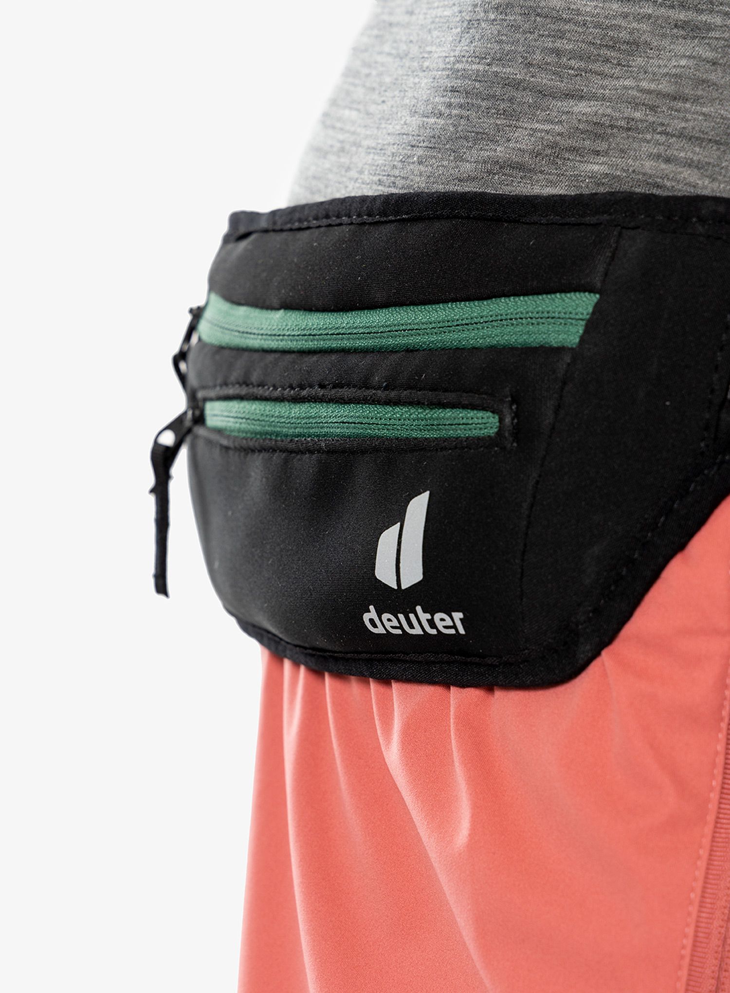 Torbica za okoli pasu Deuter Neo Belt I - black/seagreen