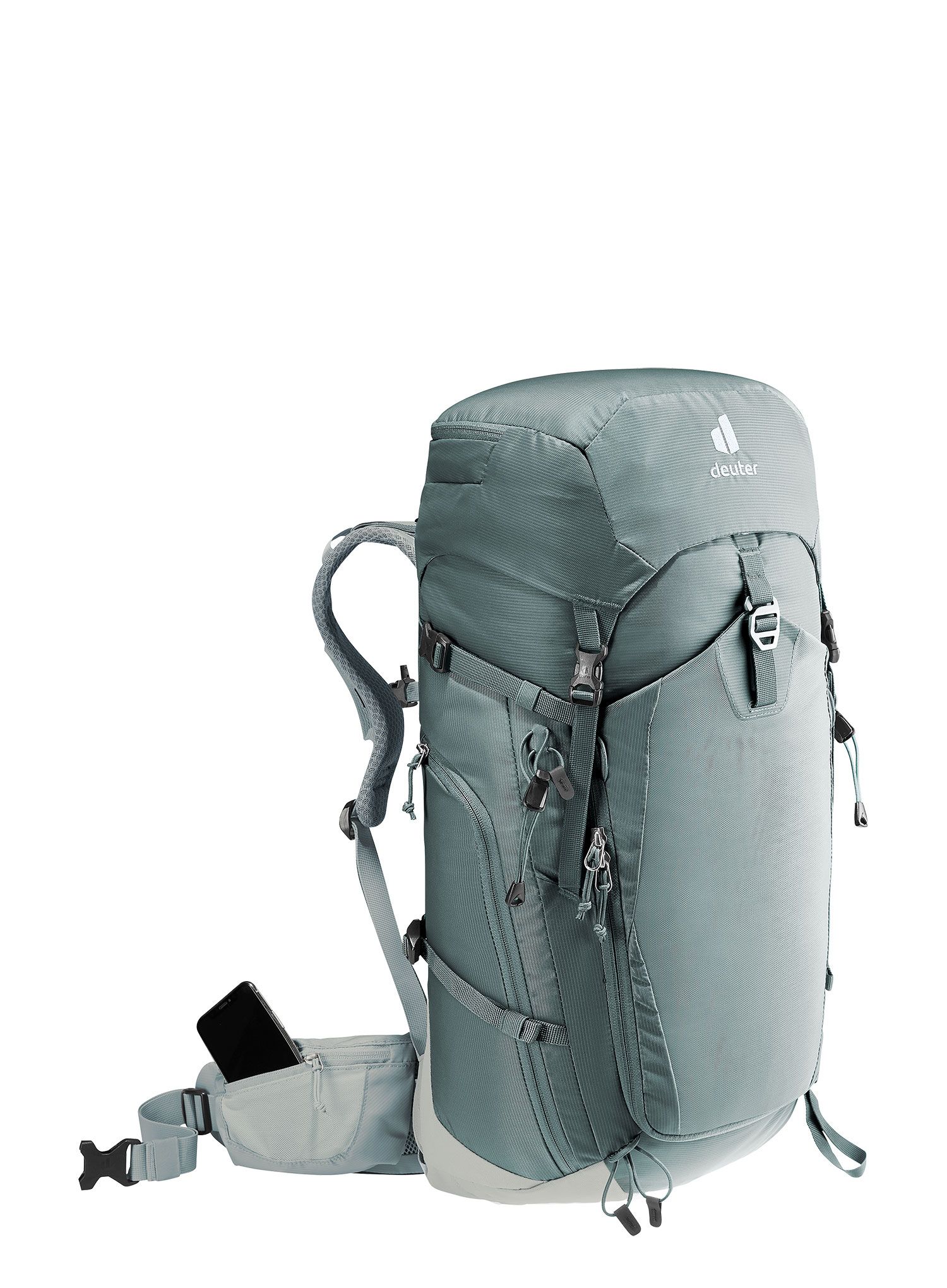 Ženski nahrbtnik Deuter Trail Pro 34 SL - teal/tin/tin