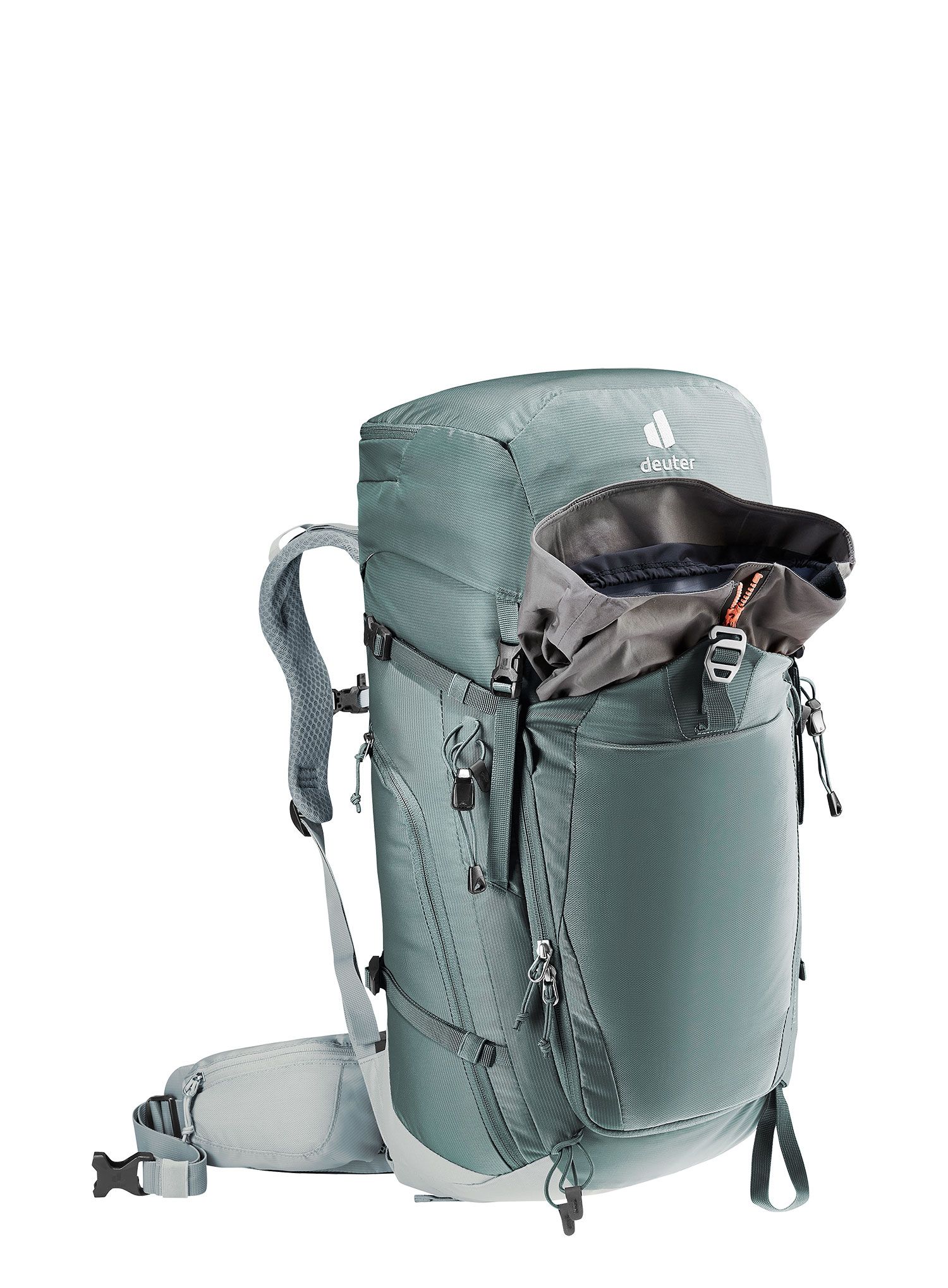 Ženski nahrbtnik Deuter Trail Pro 34 SL - teal/tin/tin
