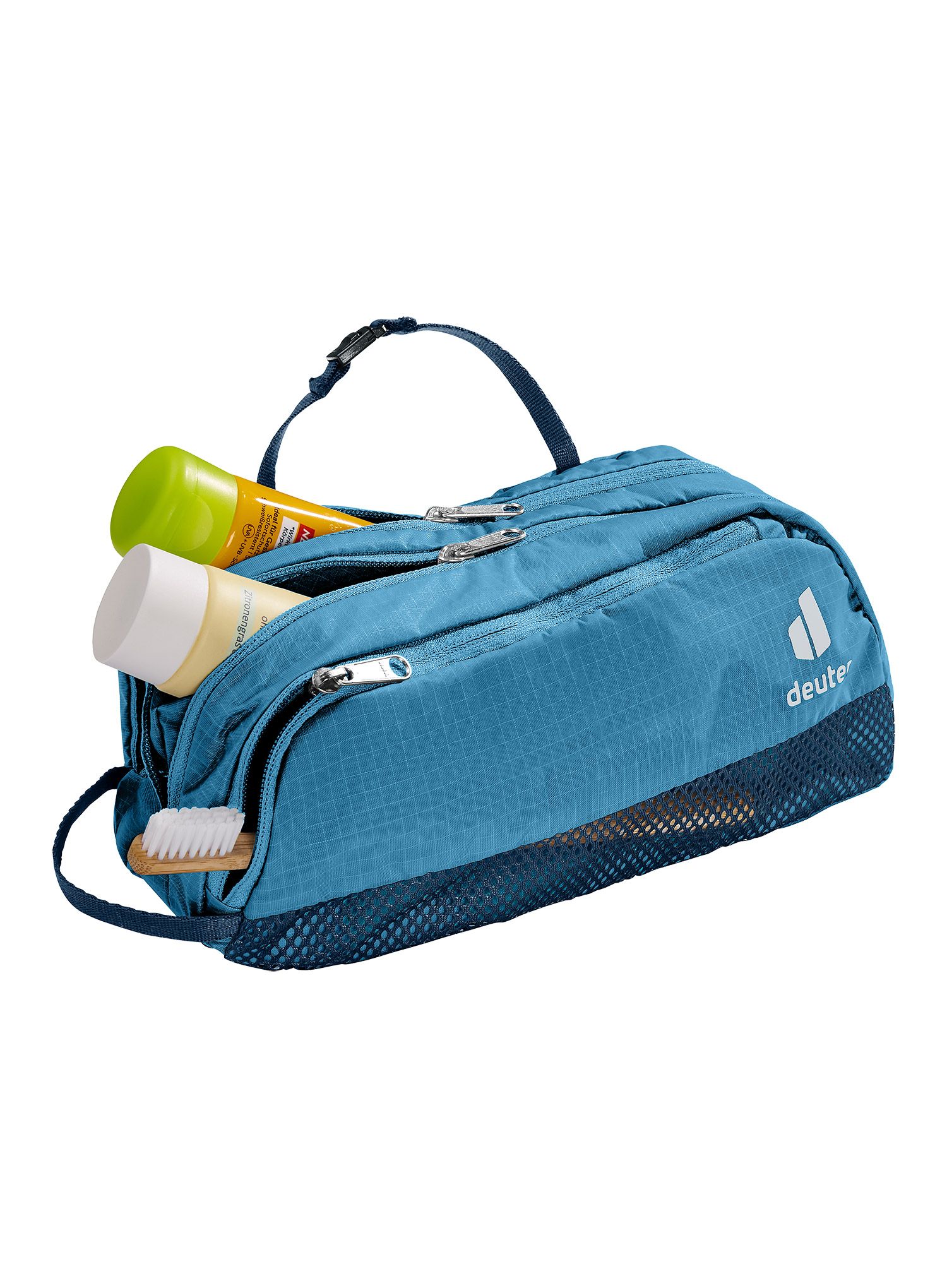 Kozmetična torbica Deuter Wash Bag Tour III - wave/ink
