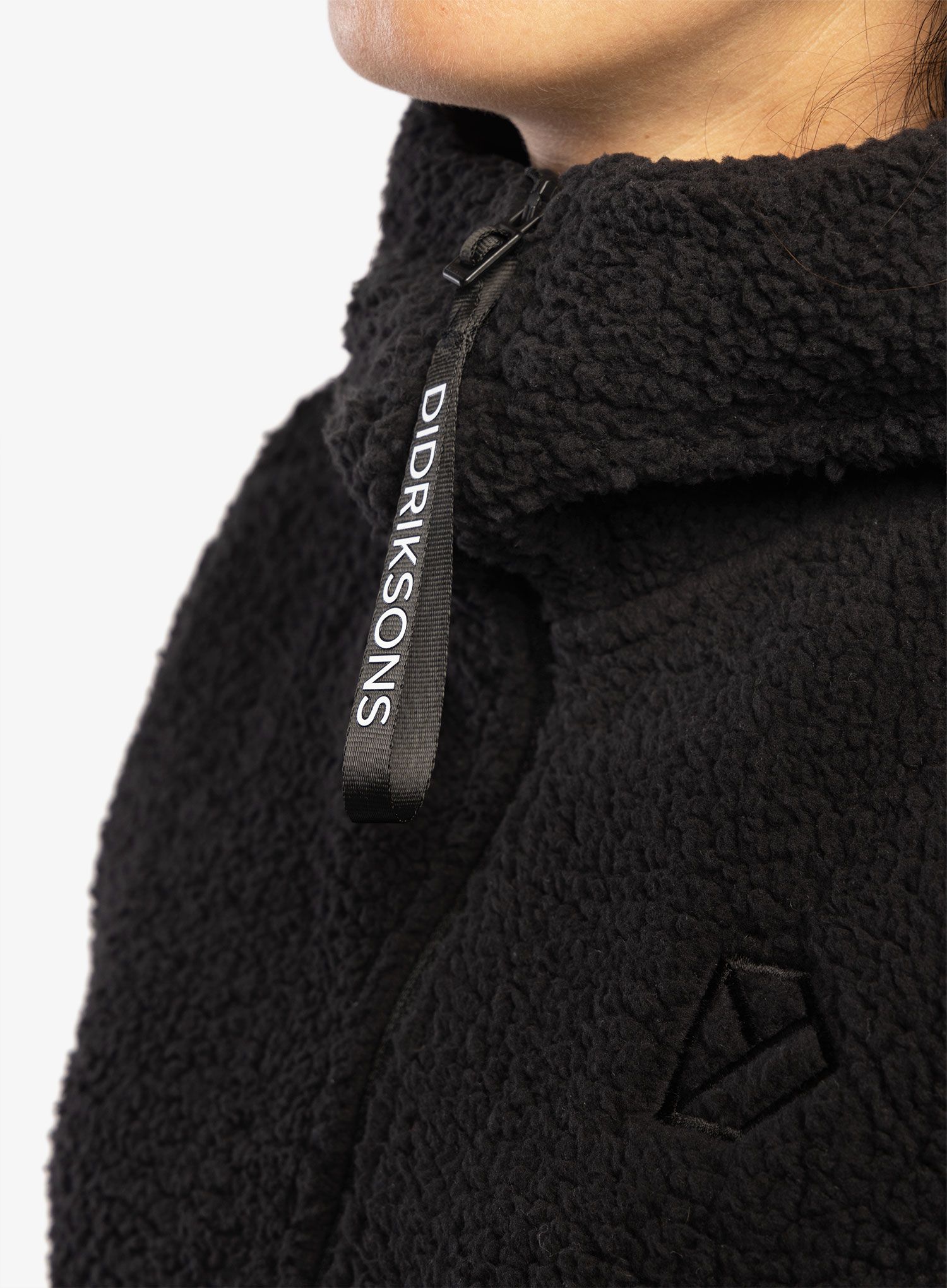 Ženski flis Didriksons Anniken Full Zip 2 - black