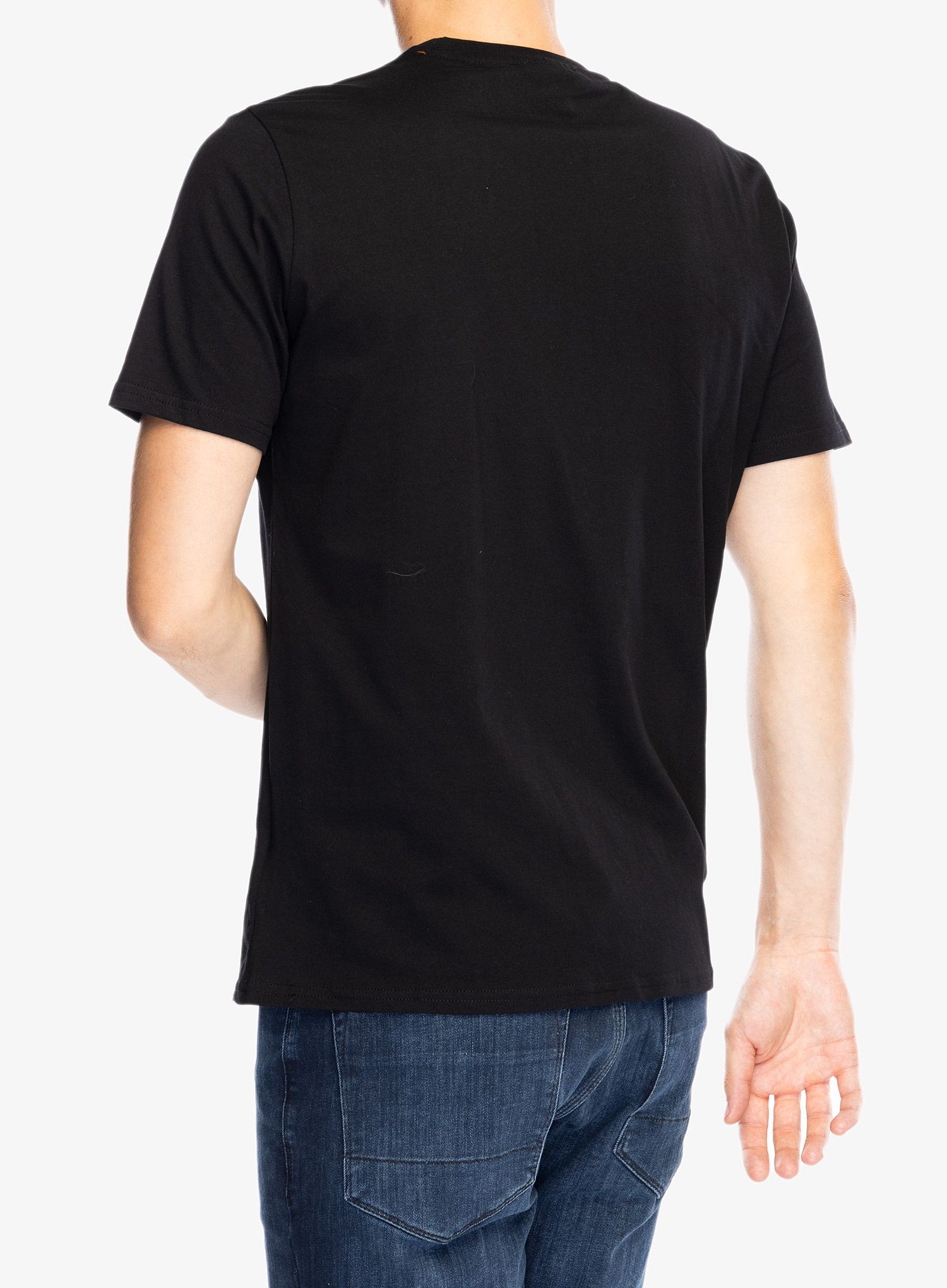 Bombažna majica Didriksons D-Logo T-Shirt - black