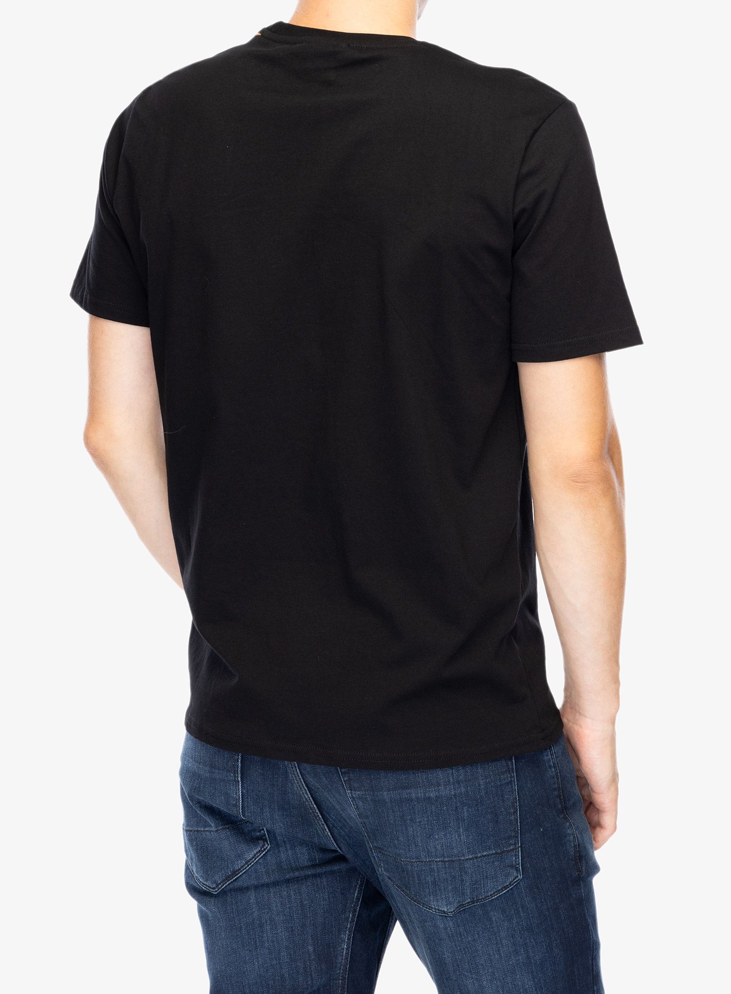 Bombažna majica Didriksons D-Logo T-Shirt - black