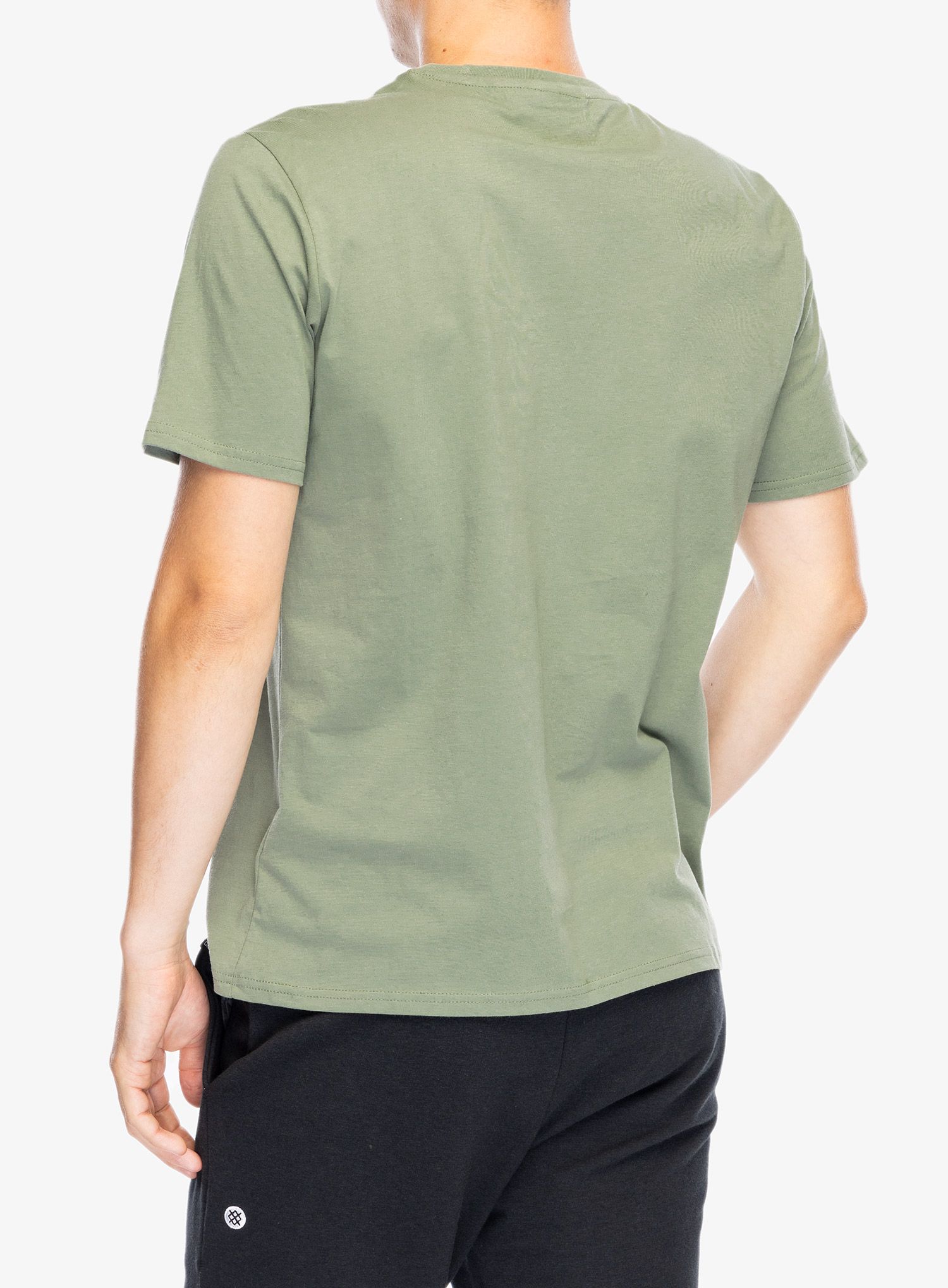 Bombažna majica Didriksons Harald T-Shirt Light House - light moss