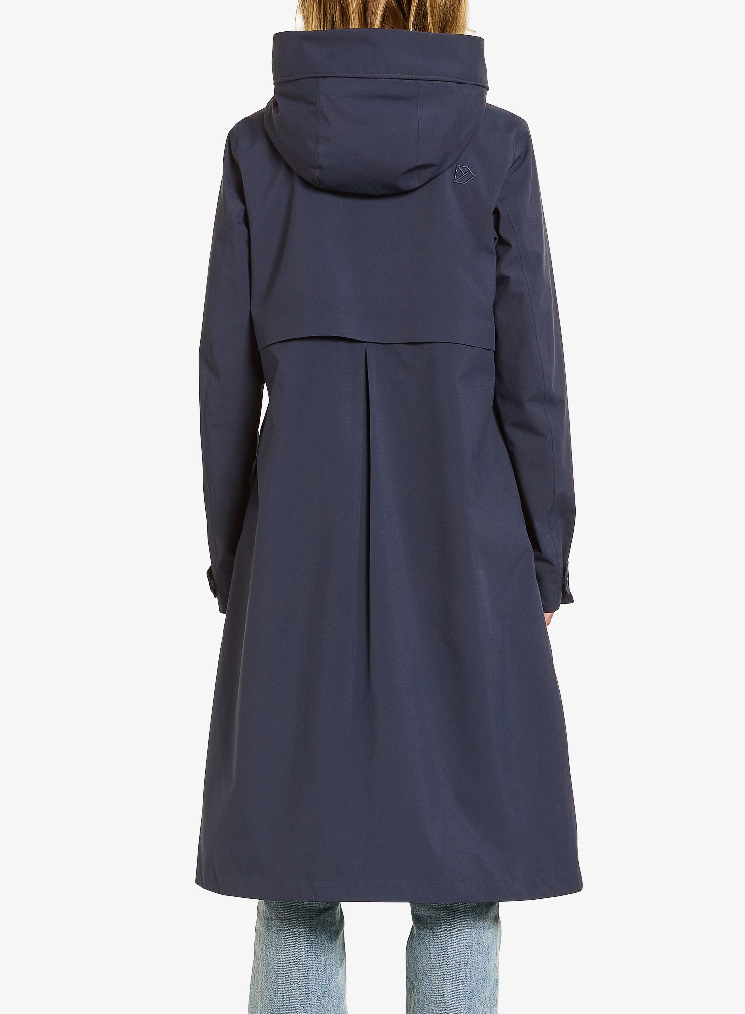 Ženski plašč Didriksons Sonja Parka Long 2 - dark night blue