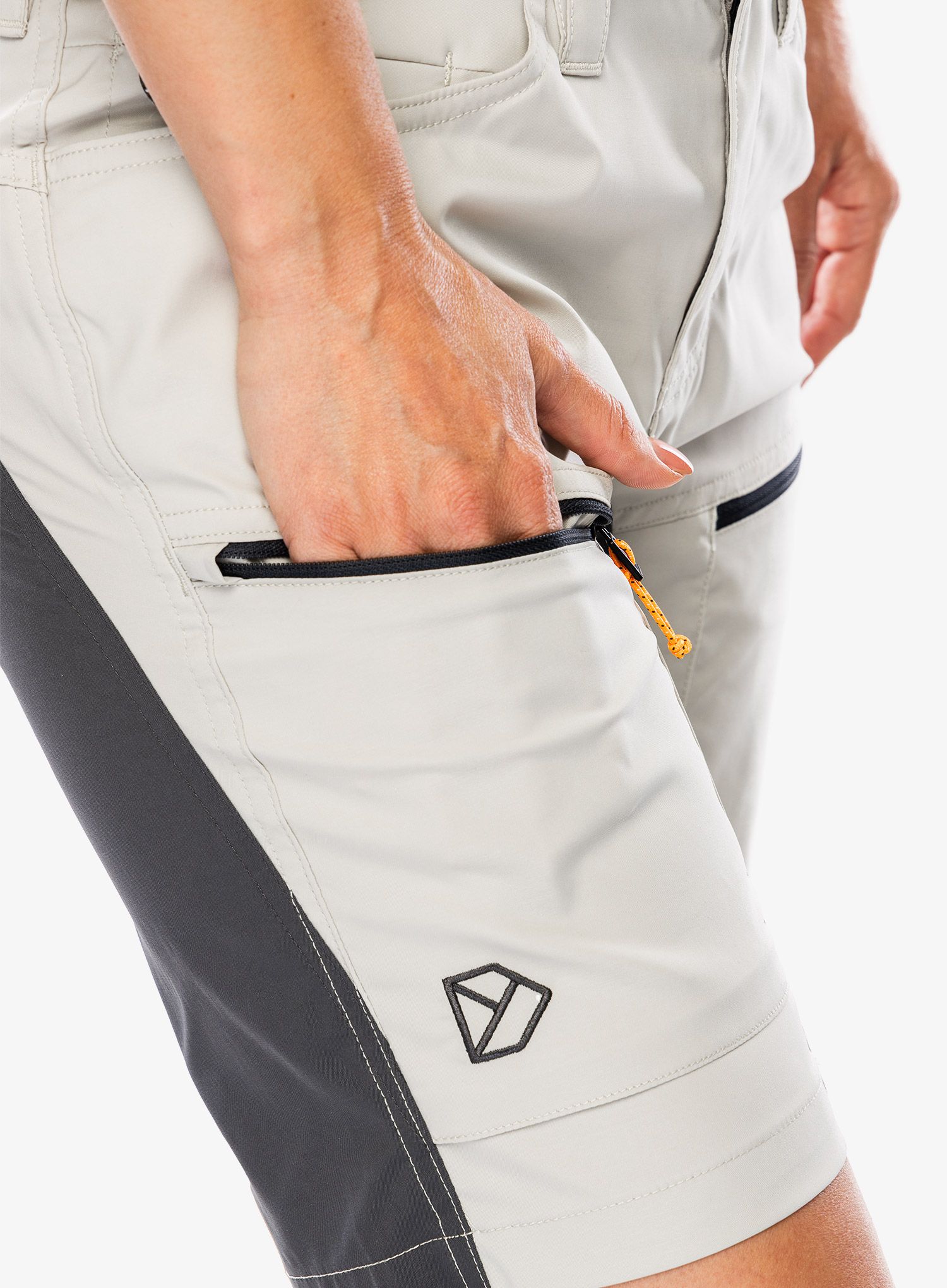 Ženske kratke hlače Didriksons Tucana Shorts - light beige