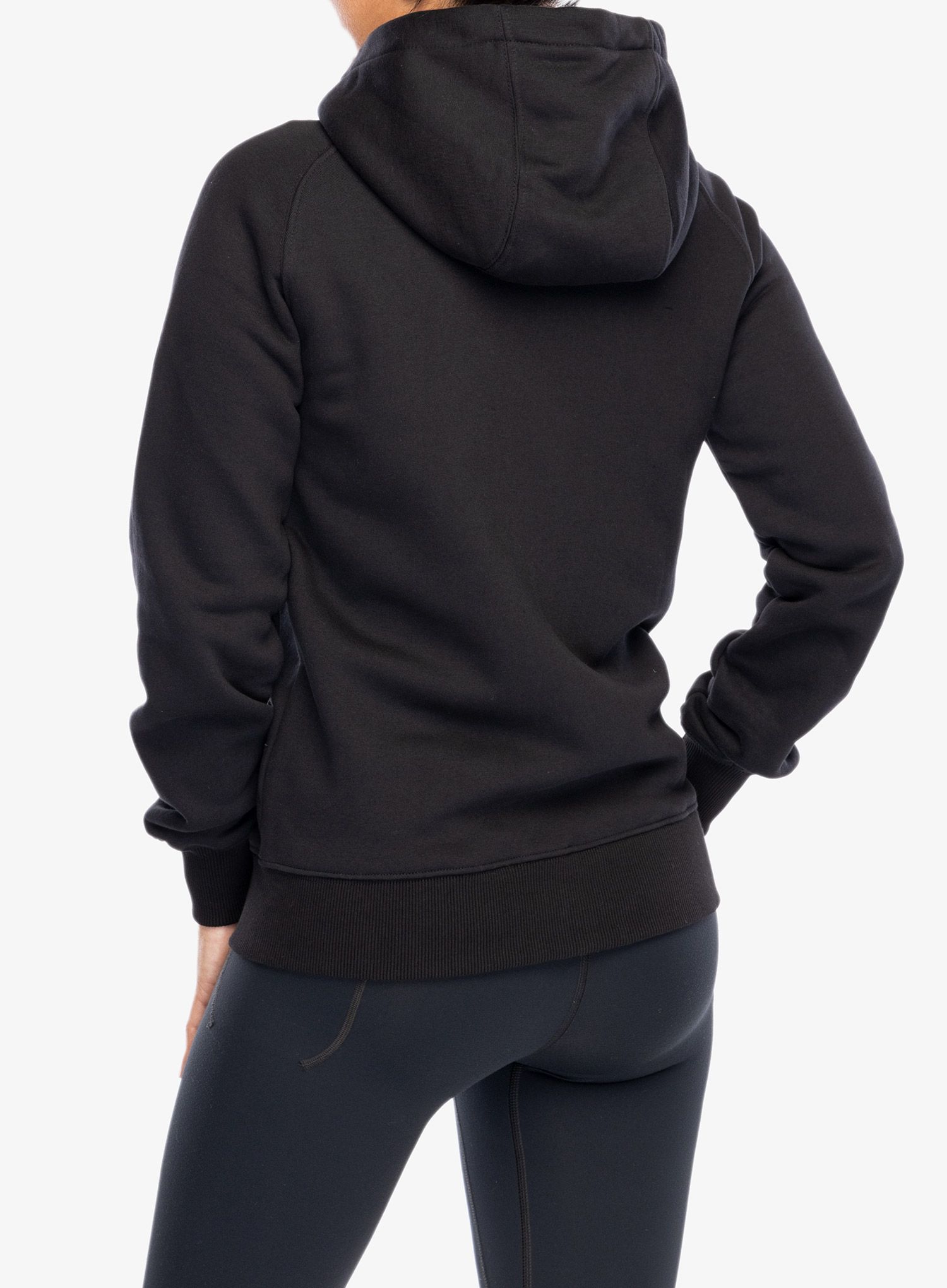 Ženska jopa s kapuco Didriksons Ven Full Zip - black