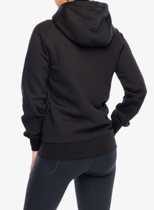 Ženska jopa s kapuco Didriksons Ven Full Zip - black