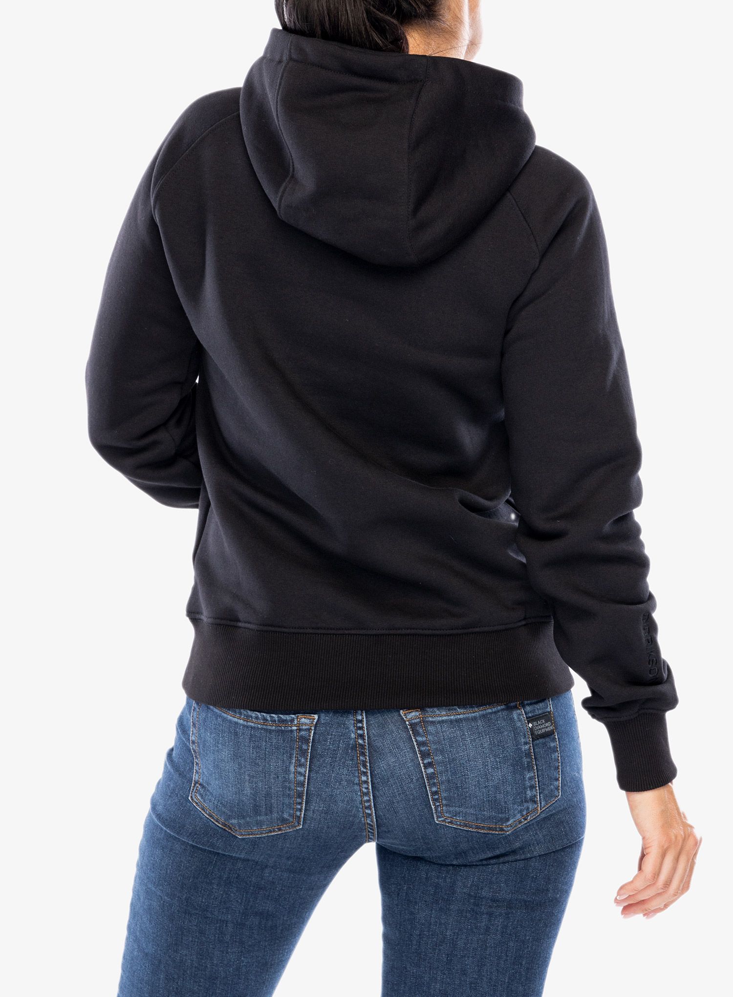 Ženska jopa s kapuco Didriksons Ven Hoodie - black