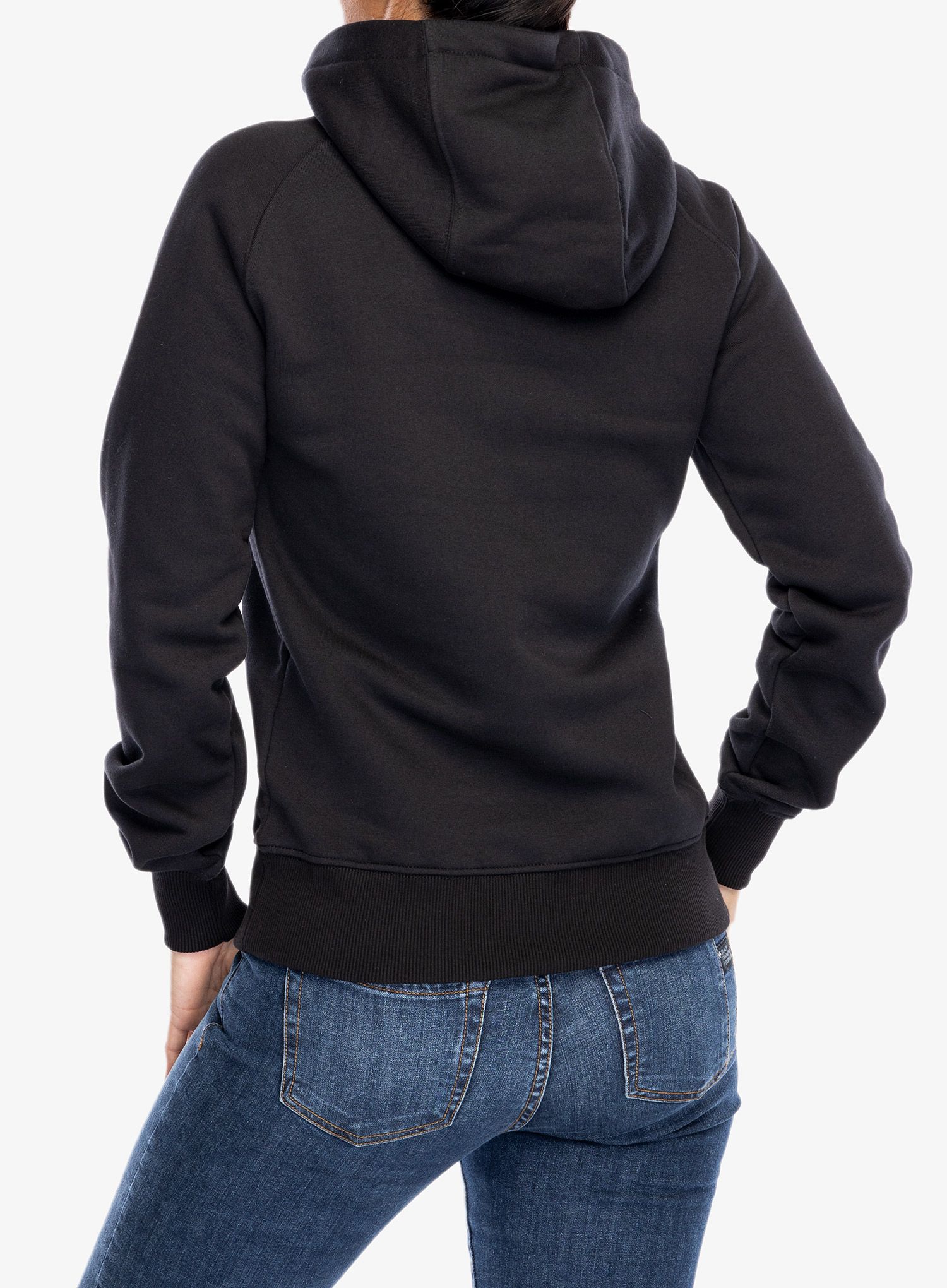 Ženska jopa s kapuco Didriksons Ven Hoodie - black