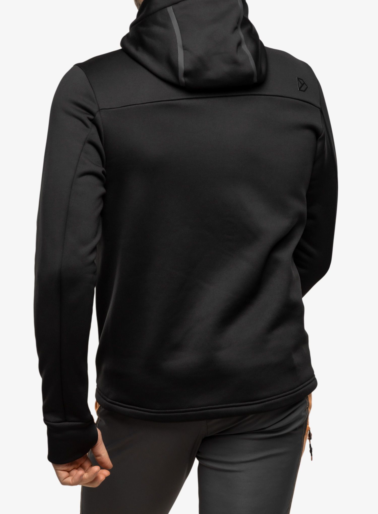 Hibridna jakna Didriksons Zuko Full Zip - black