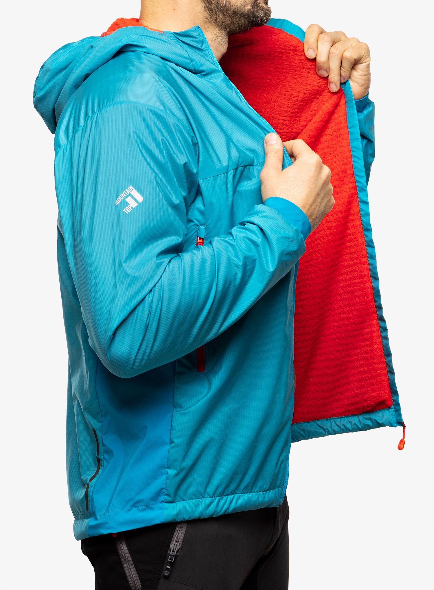 Sintetična jakna Direct Alpine Alpha Jacket - ocean/brick