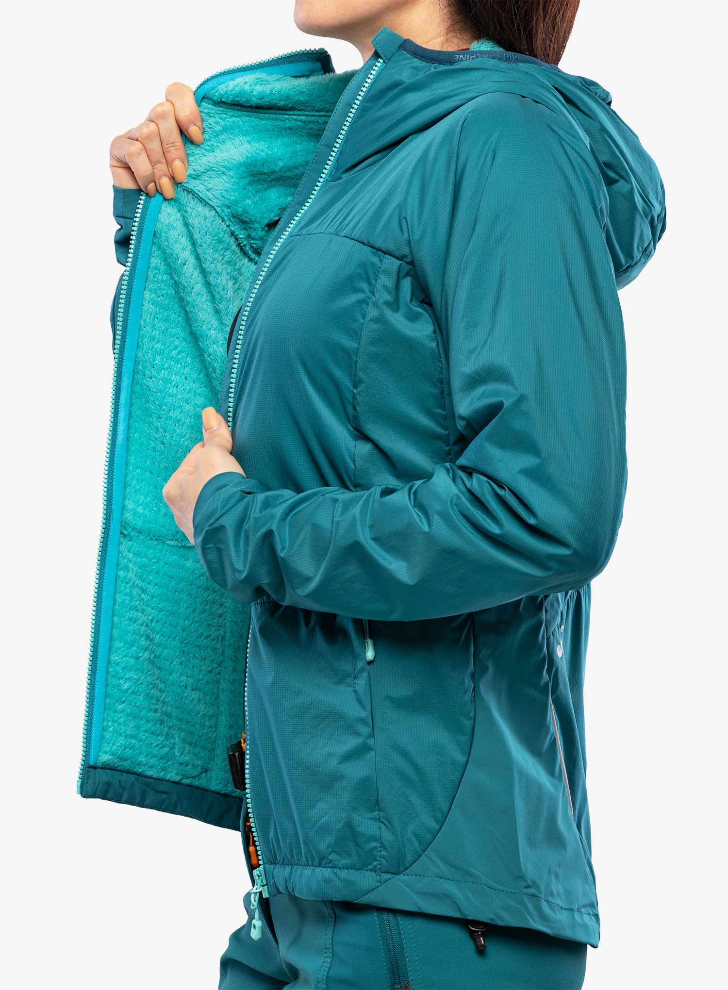 Ženska jakna Direct Alpine Bora Lady - emerald/menthol