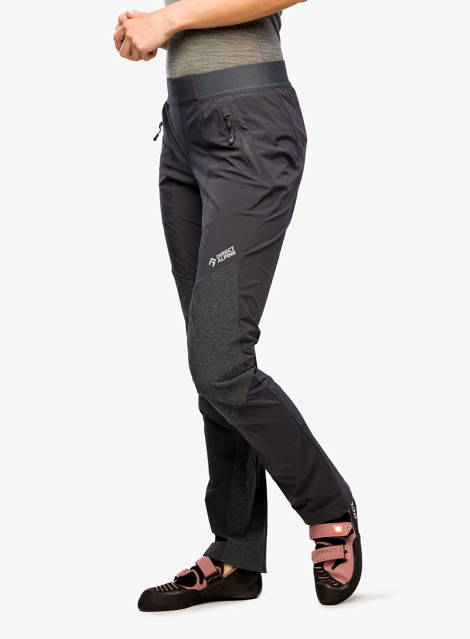 Ženske plezalne hlače Direct Alpine Cervino Lady - anthracite