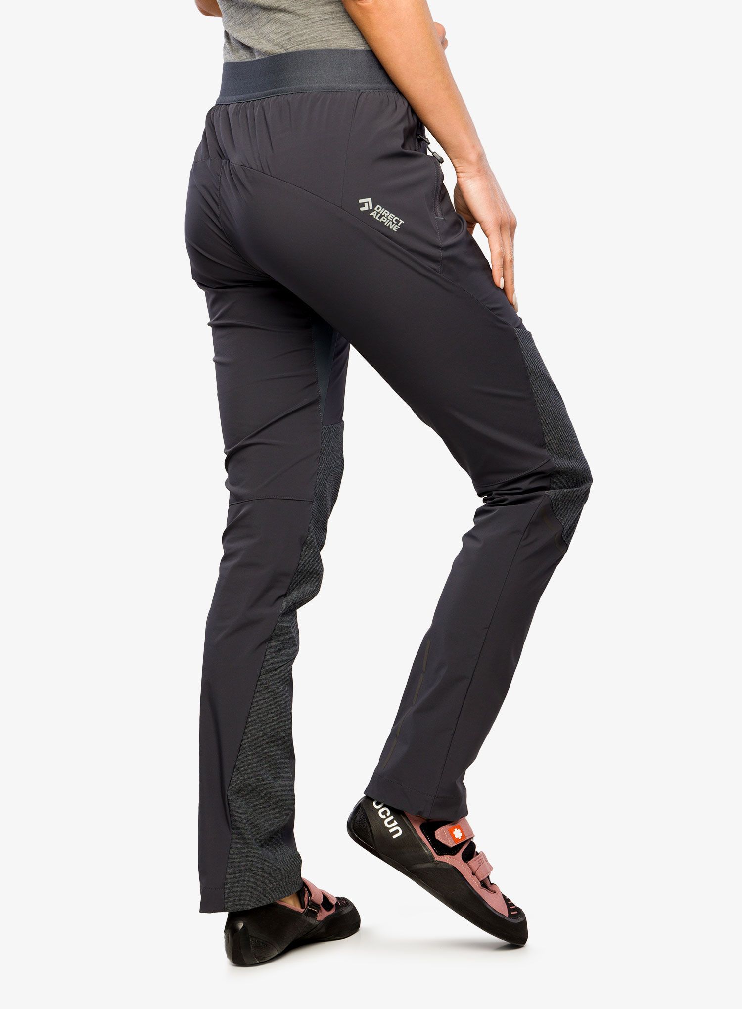 Ženske plezalne hlače Direct Alpine Cervino Lady - anthracite
