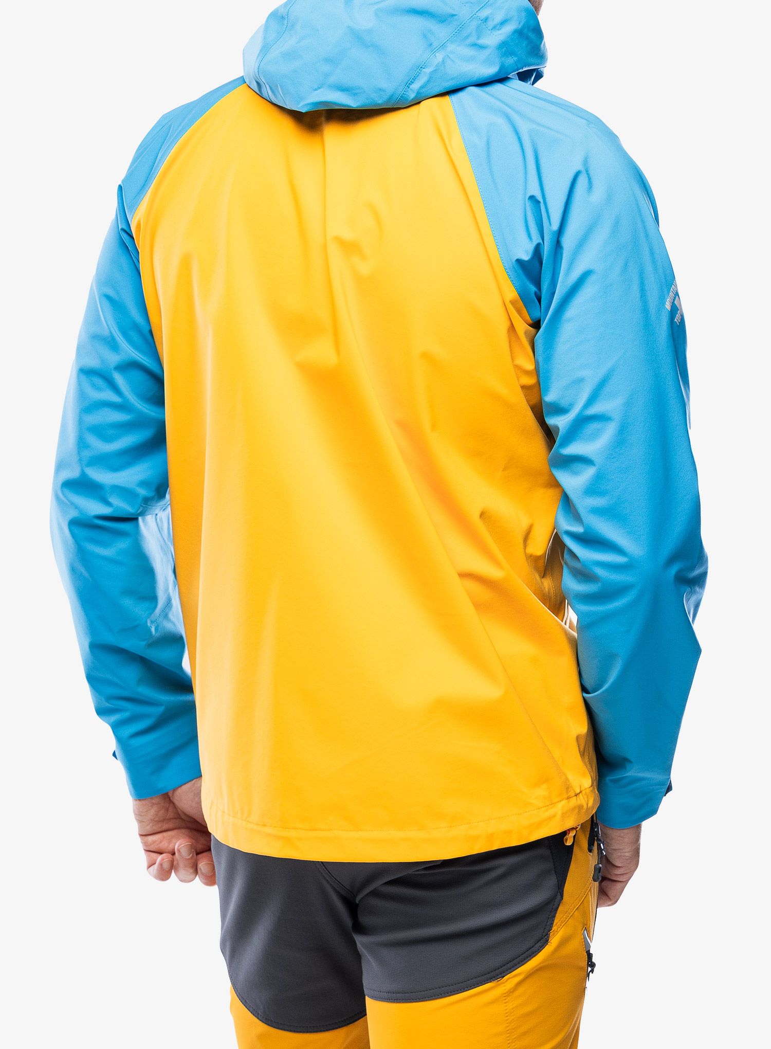 Nepremočljiva jakna Direct Alpine Deamon - mango/ocean