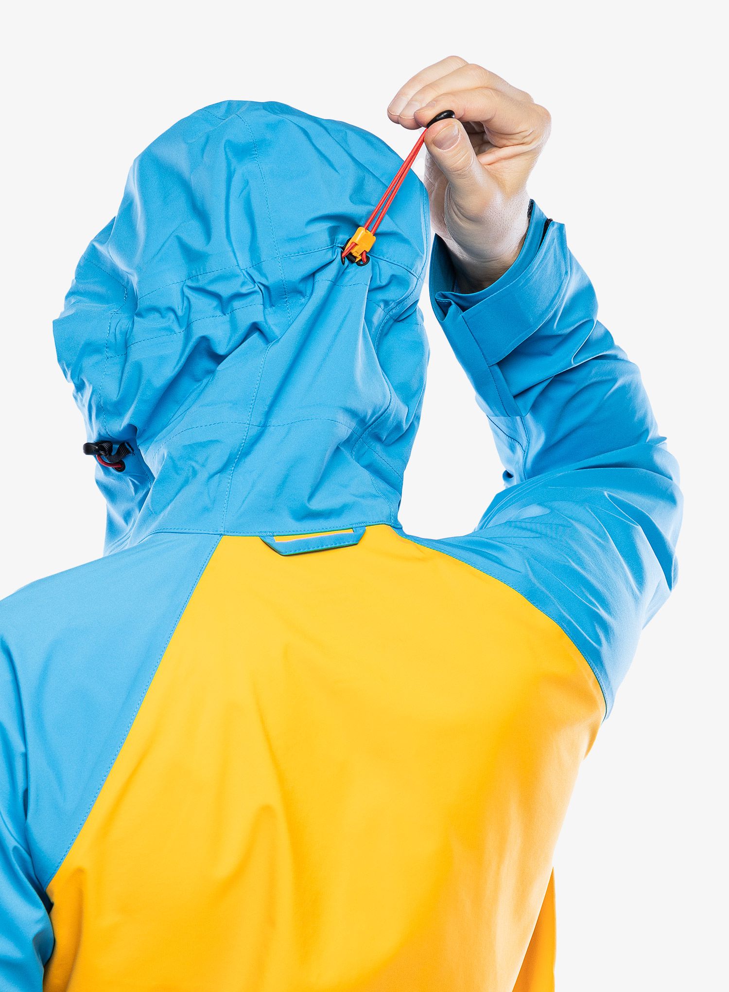 Nepremočljiva jakna Direct Alpine Deamon - mango/ocean