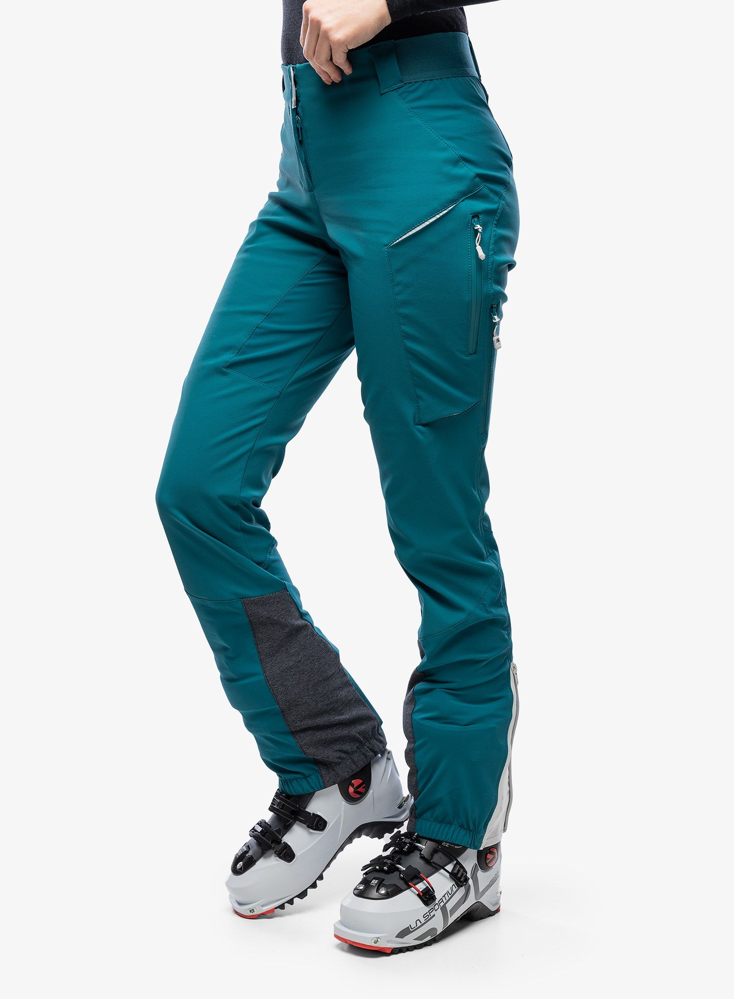 Ženske hlače Direct Alpine Rebel Lady - emerald/grey