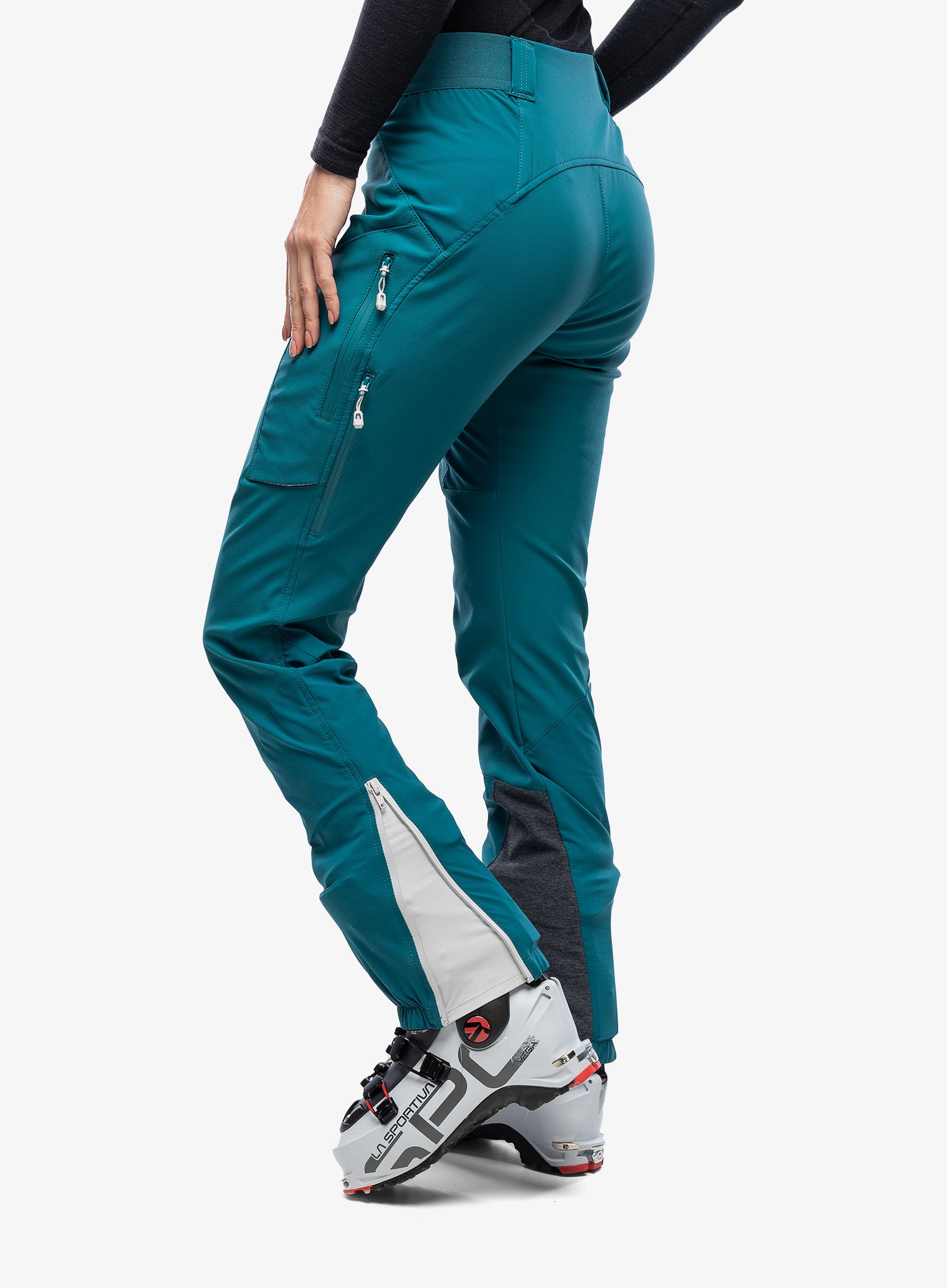 Ženske hlače Direct Alpine Rebel Lady - emerald/grey