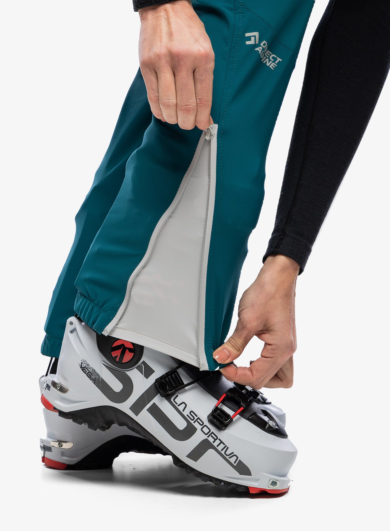 Ženske hlače Direct Alpine Rebel Lady - emerald/grey