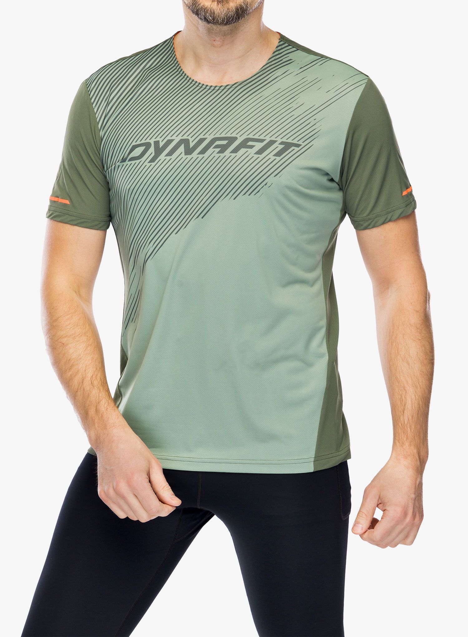Tekaška majica Dynafit Alpine 2 S/S Tee - sage