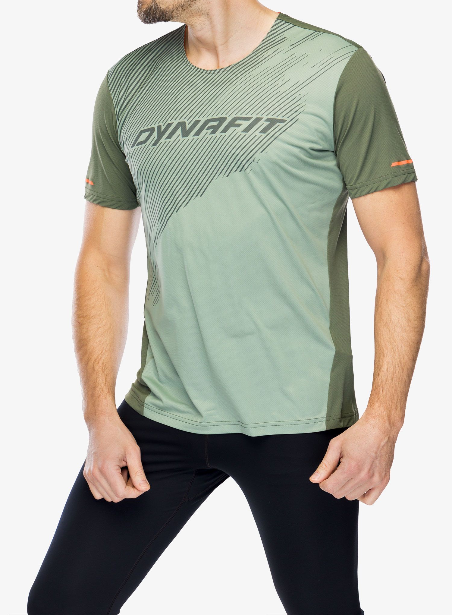 Tekaška majica Dynafit Alpine 2 S/S Tee - sage