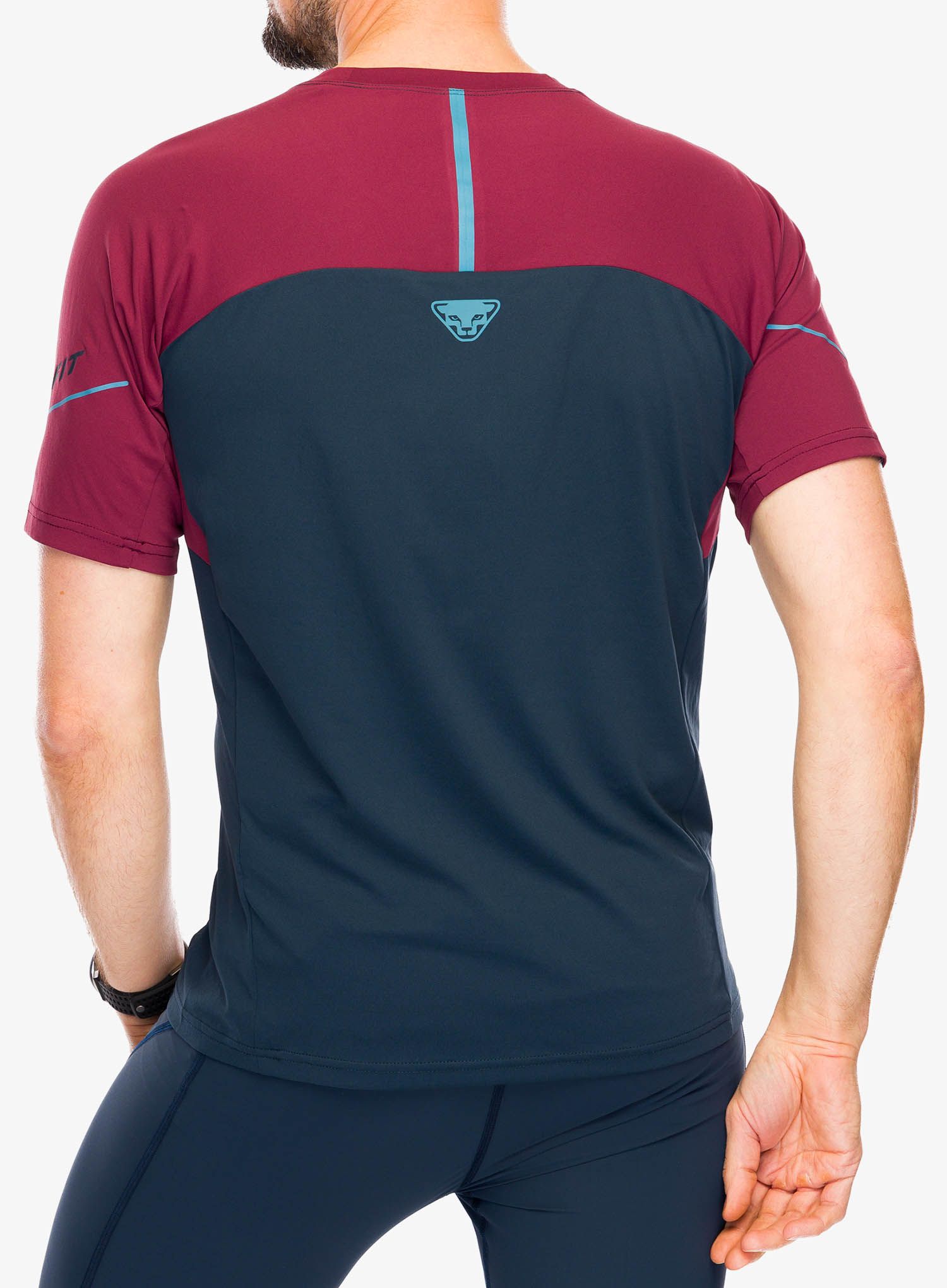 Športna majica Dynafit Alpine Pro S/S Tee - blueberry/burgundy