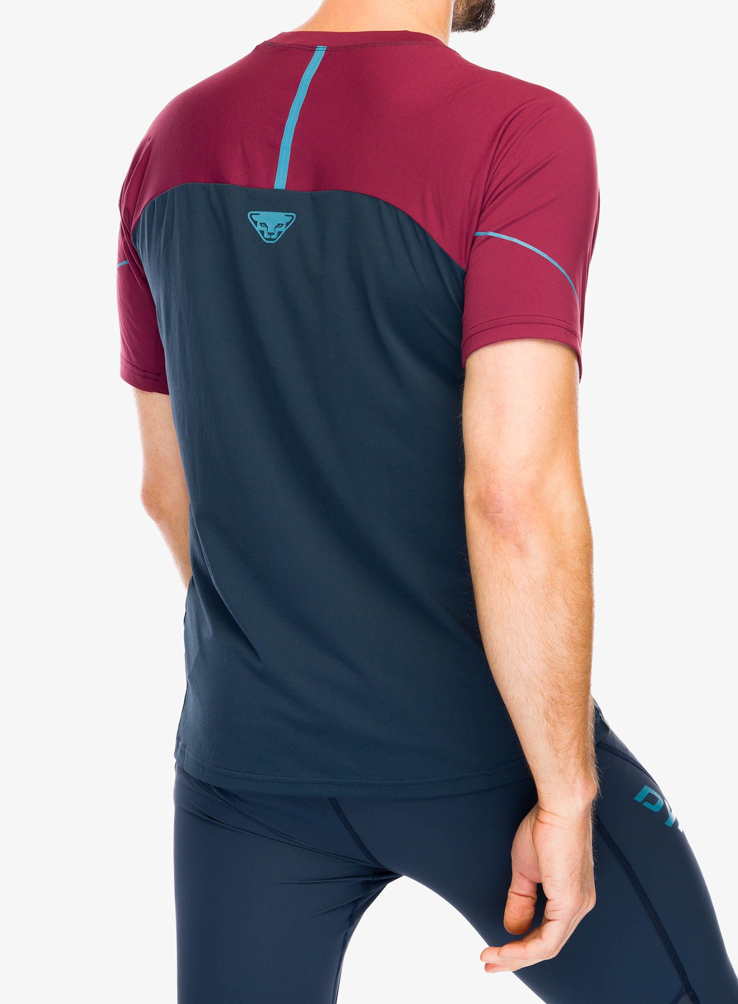 Športna majica Dynafit Alpine Pro S/S Tee - blueberry/burgundy