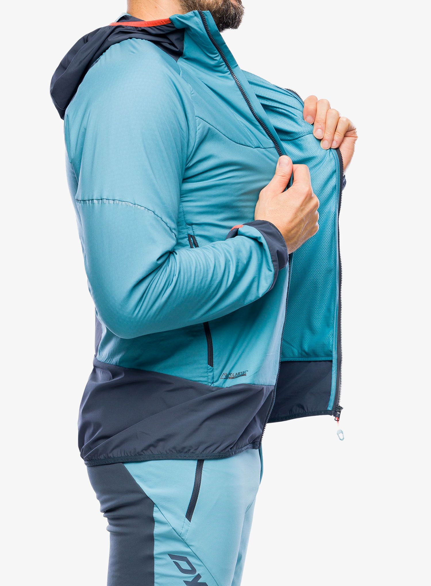 Jakna za turno smučanje Dynafit Mezzalama PTC Alpha Jacket - storm blue