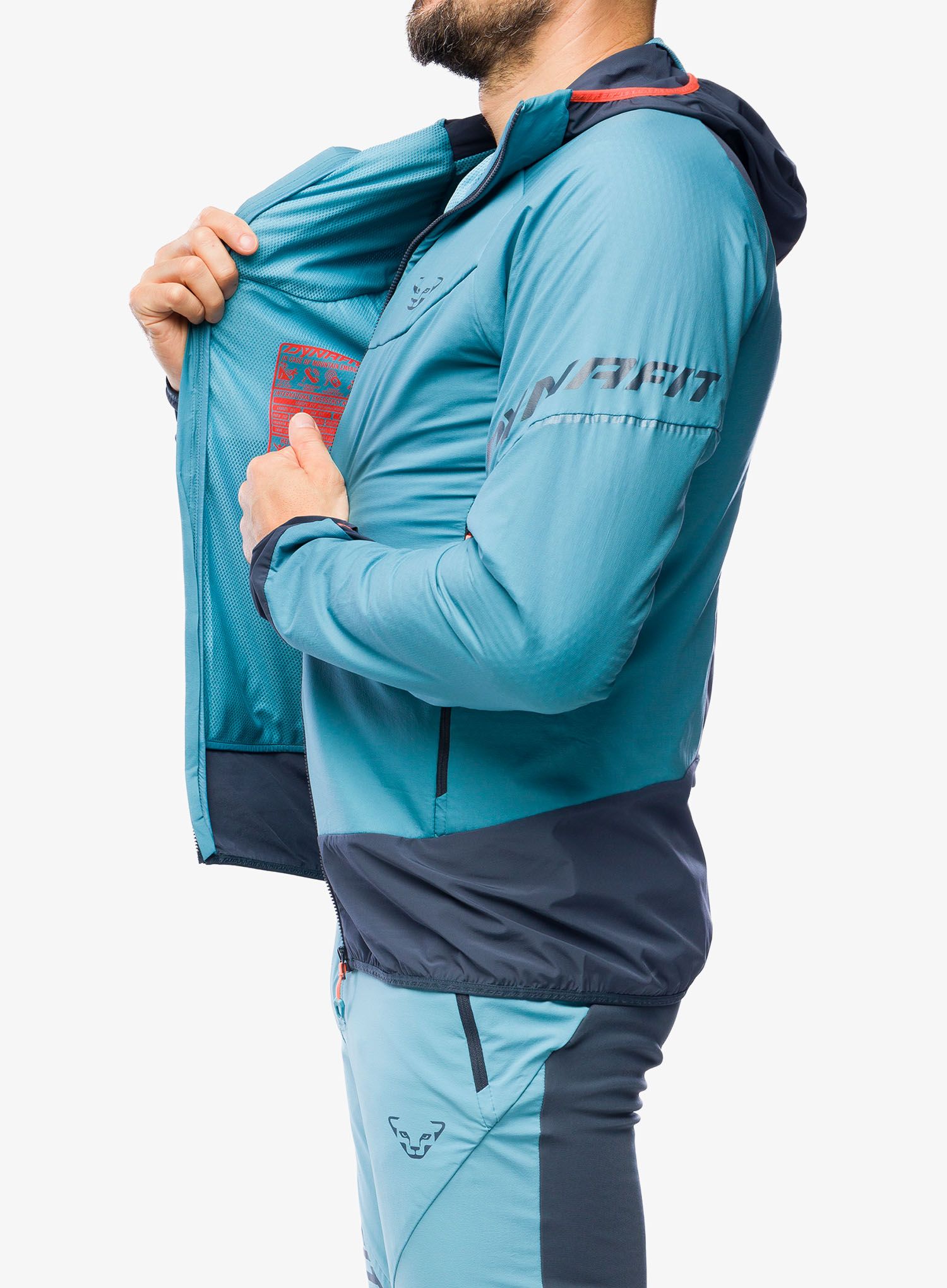 Jakna za turno smučanje Dynafit Mezzalama PTC Alpha Jacket - storm blue