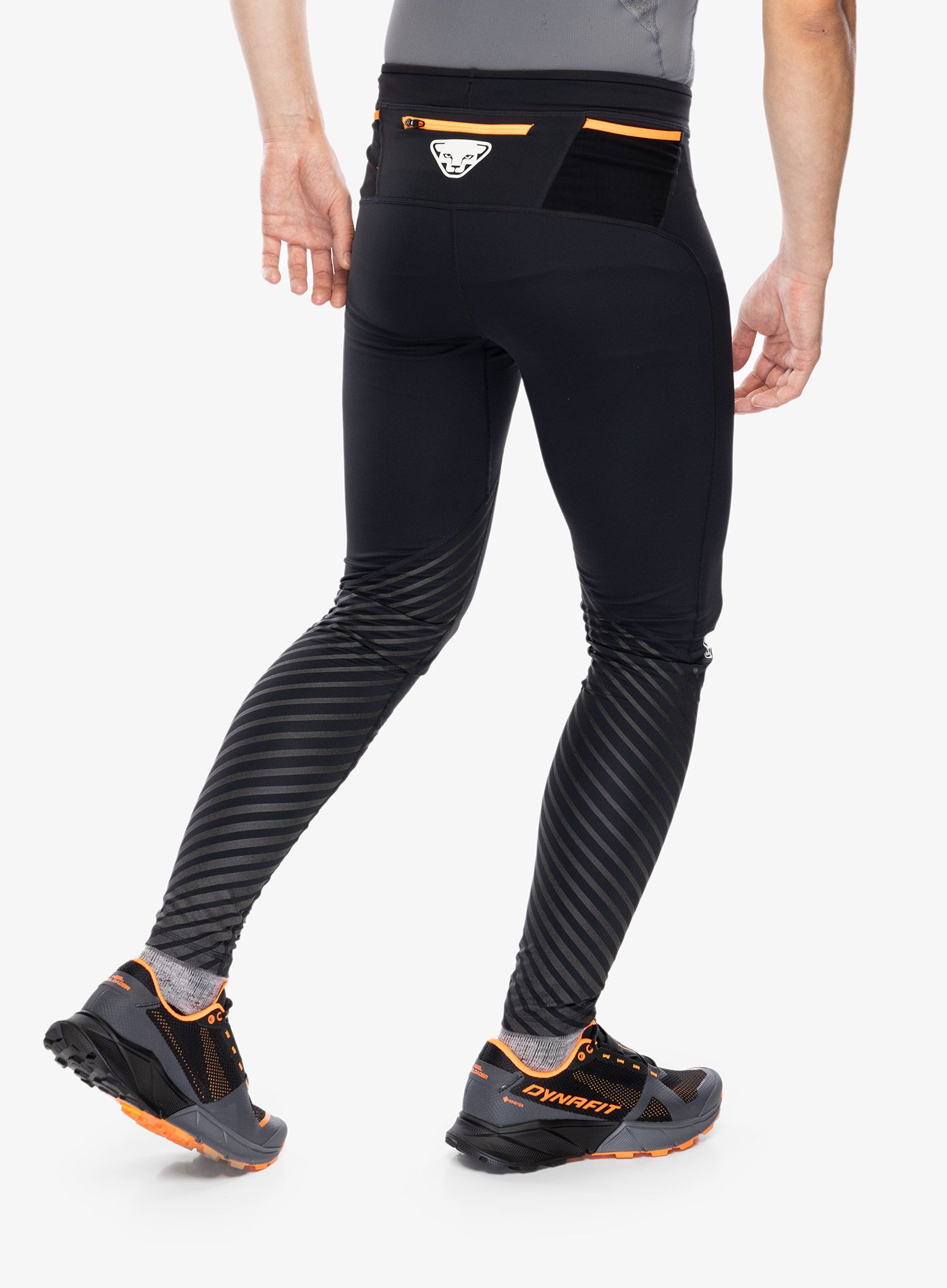 Tekaške pajkice Dynafit Reflective Tights - black out