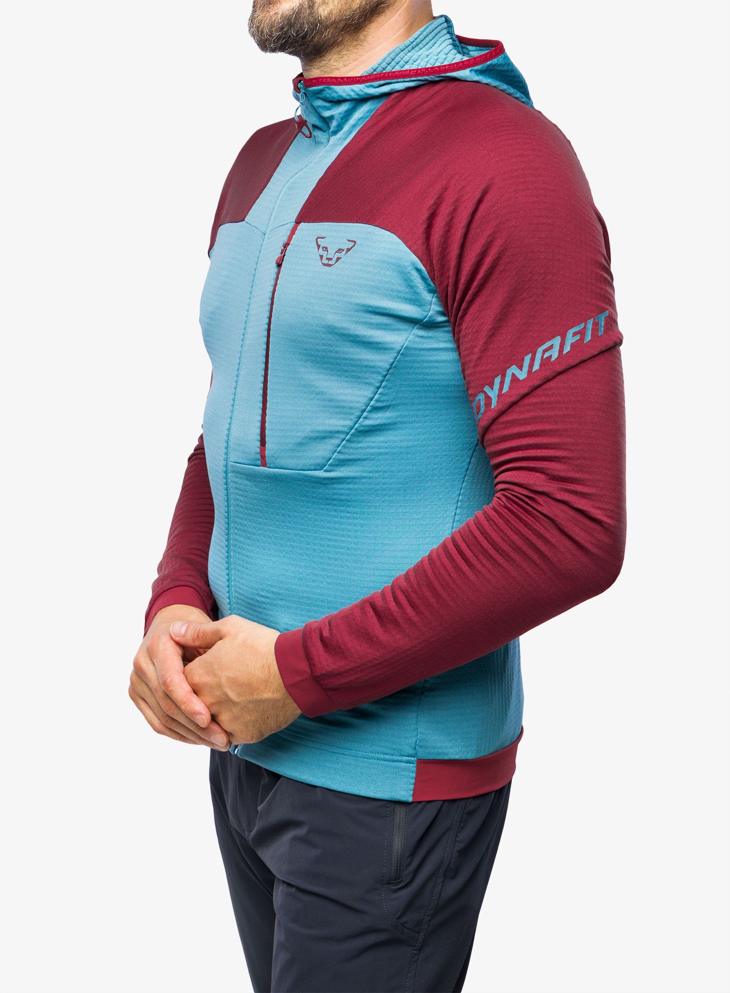 Jopica s kapuco Dynafit Speed Ptc Hooded Jk - burgundy