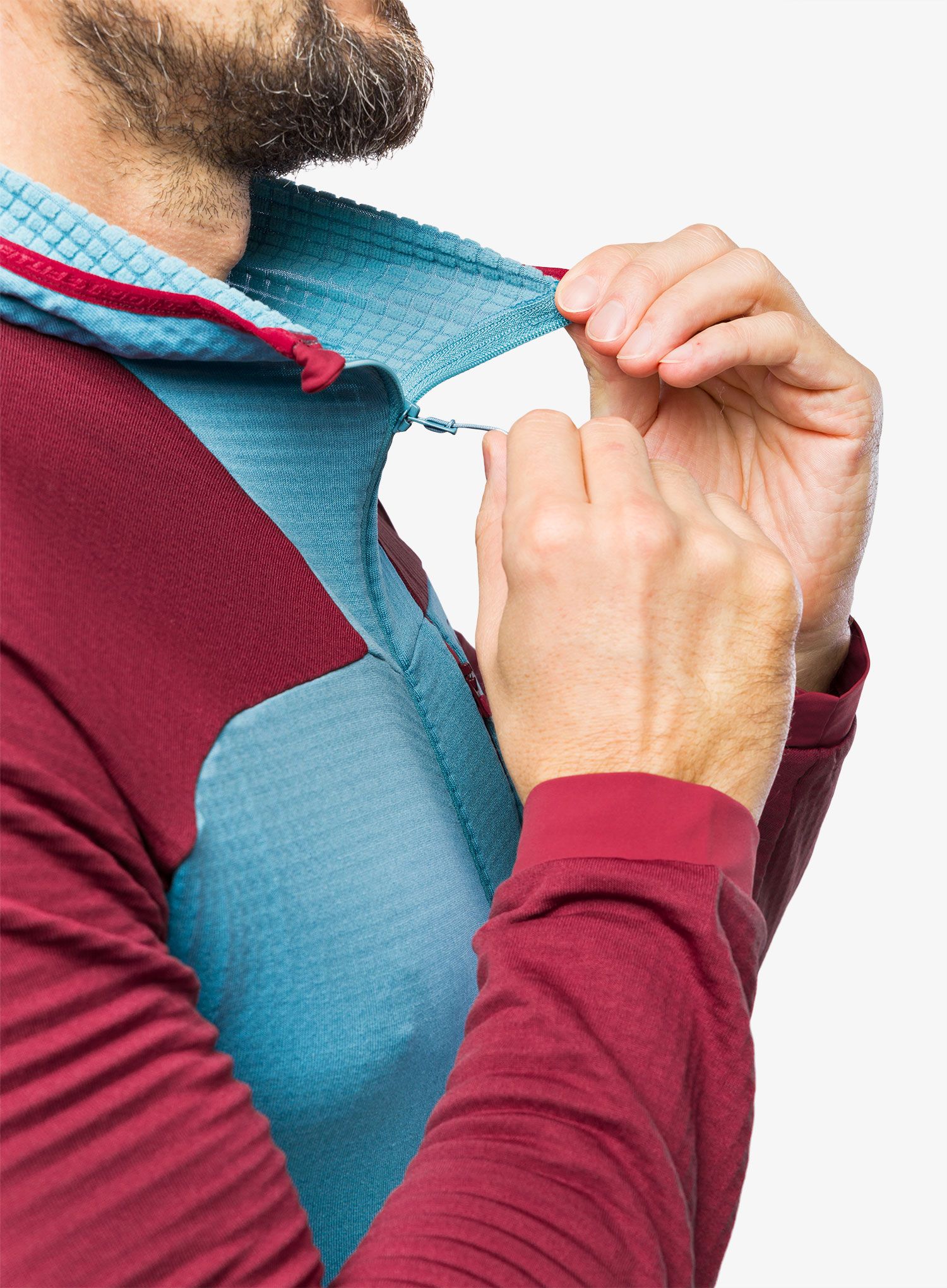 Jopica s kapuco Dynafit Speed Ptc Hooded Jk - burgundy