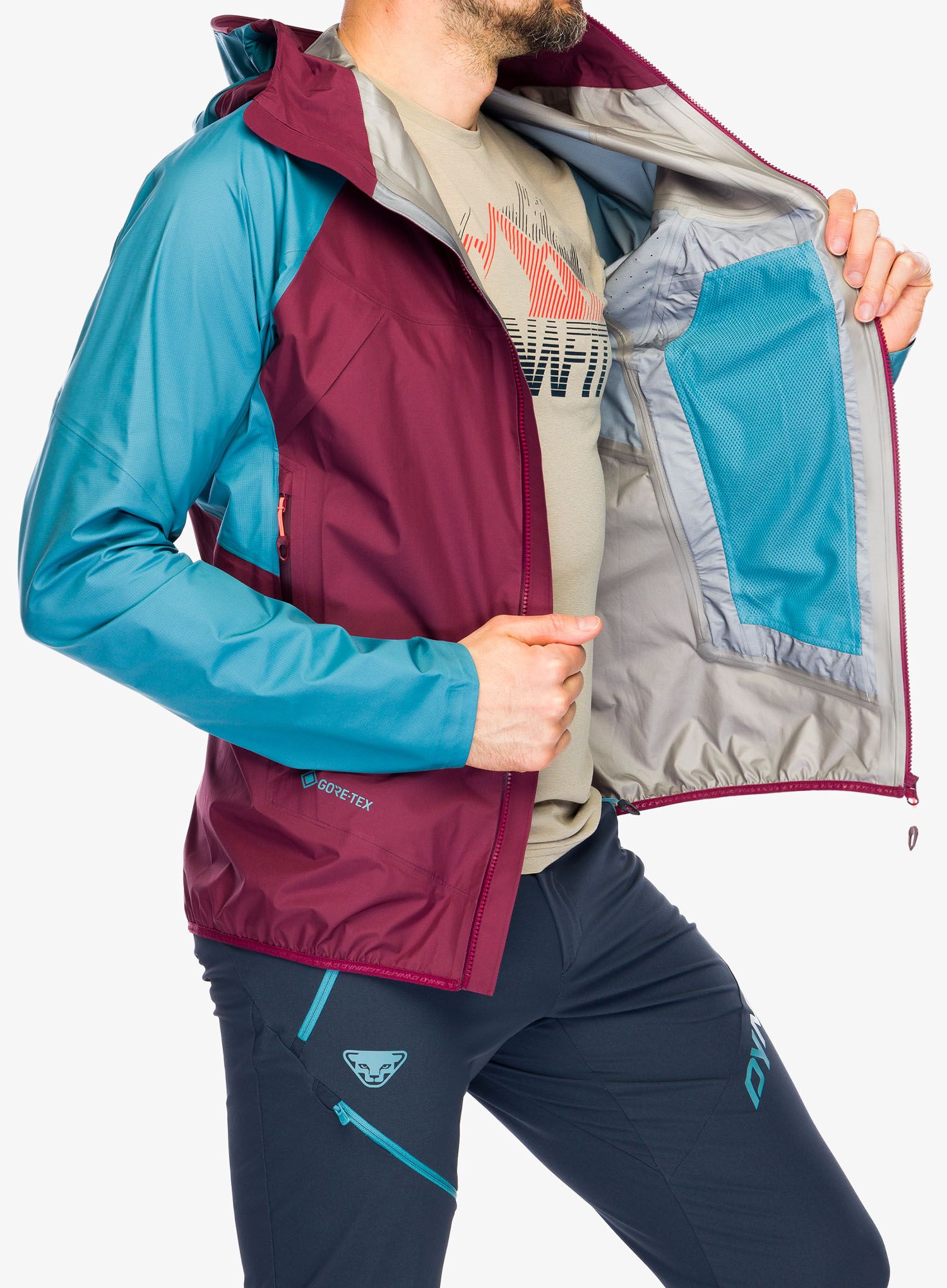 GORE-TEX jakna Dynafit Transalper GTX Jacket - storm blue