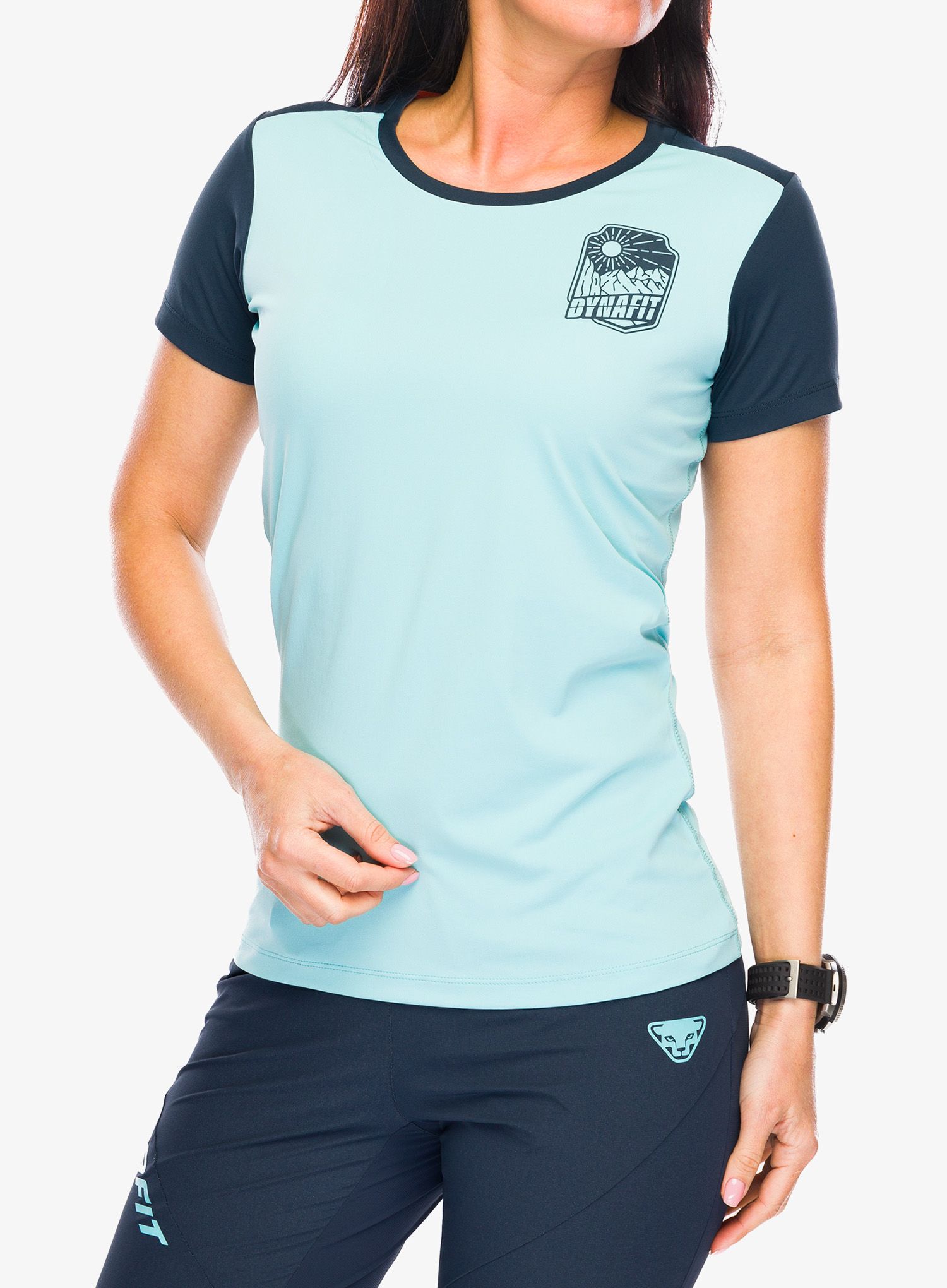 Ženska majica Dynafit Transalper Light S/S Tee  - marine blue