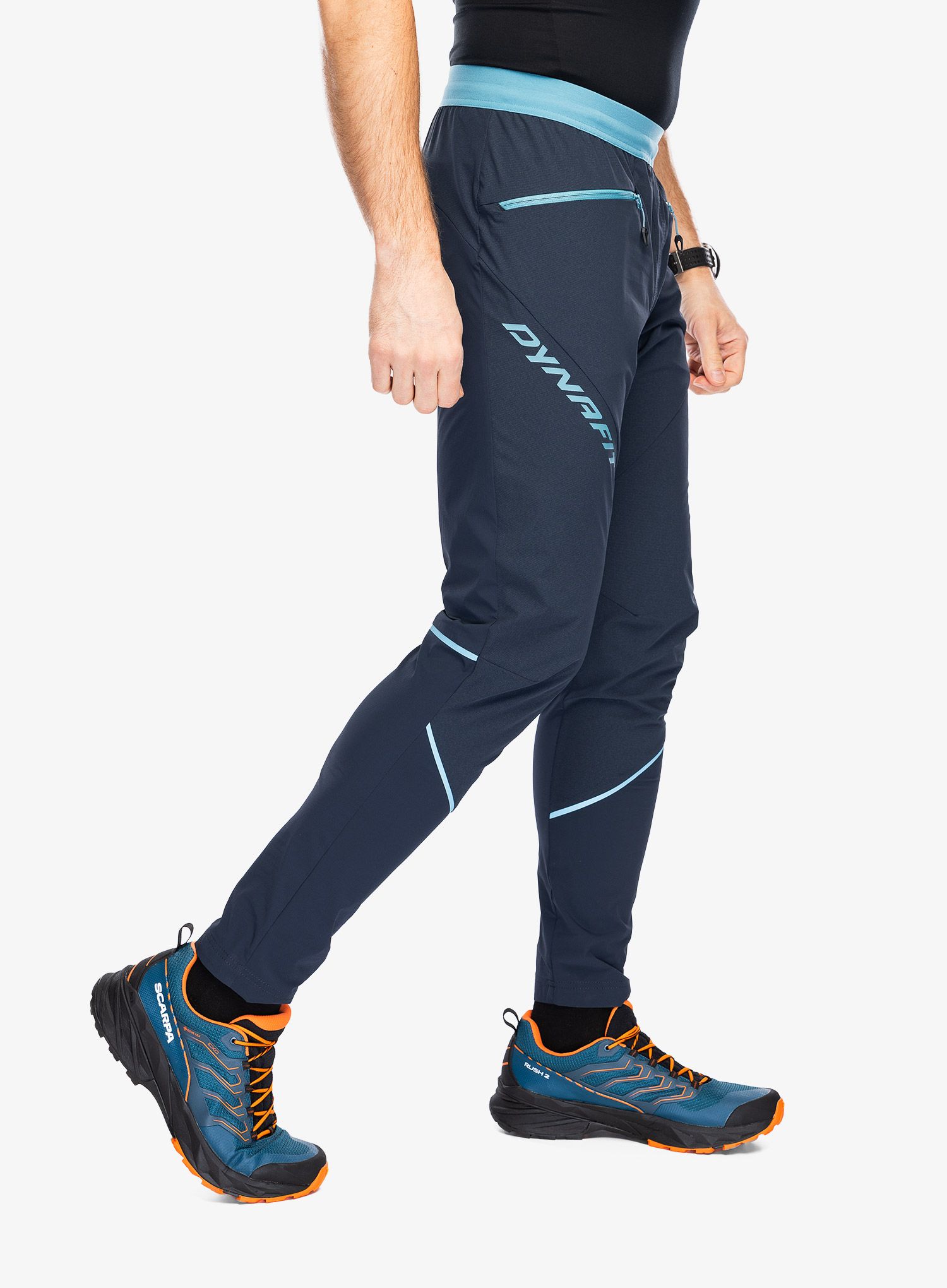 Pohodne hlače Dynafit Traverse Dynastretch Pants - blueberry/storm blue