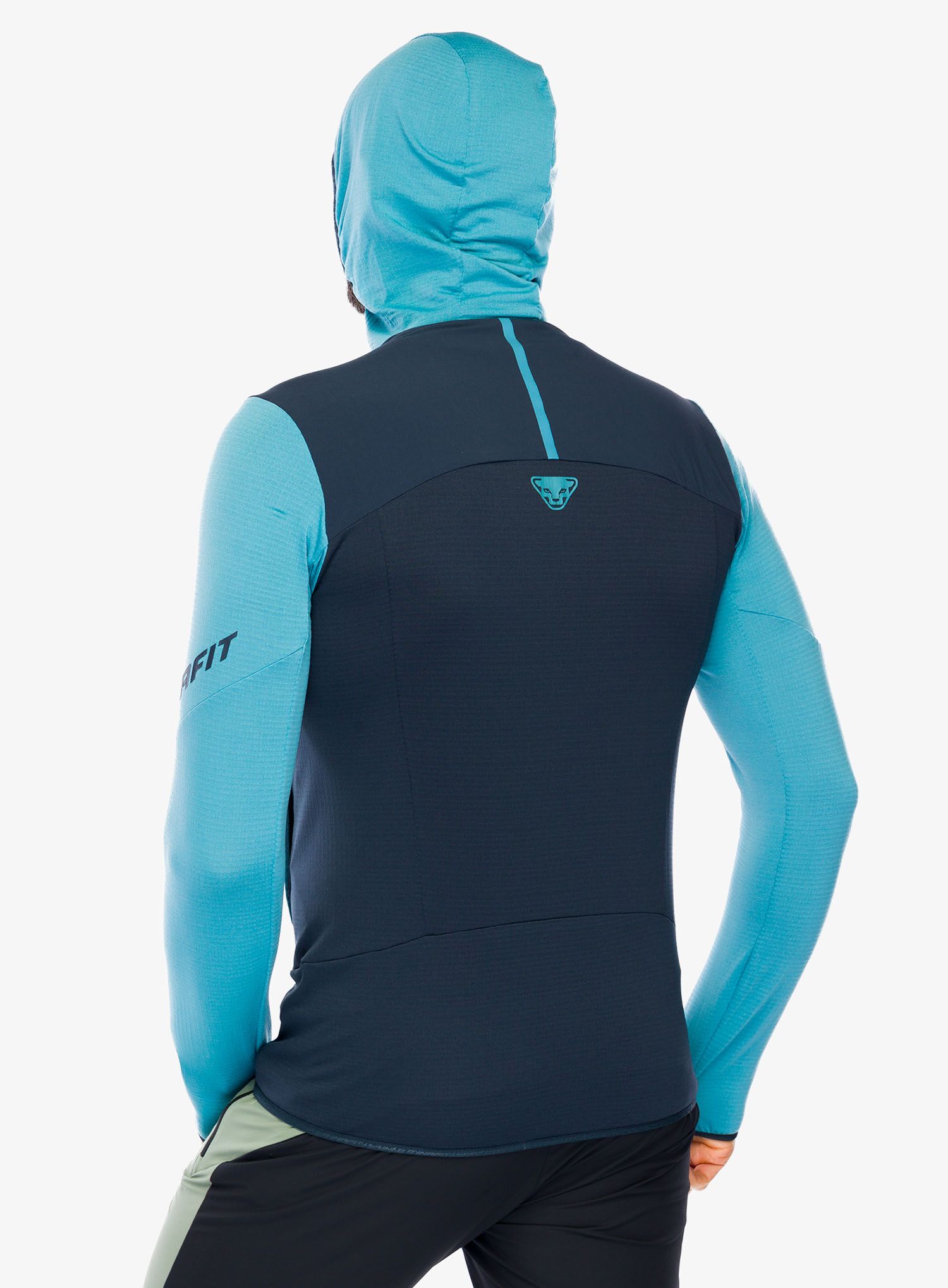 Flis Dynafit Traverse Ptc Hooded JKT  - storm blue